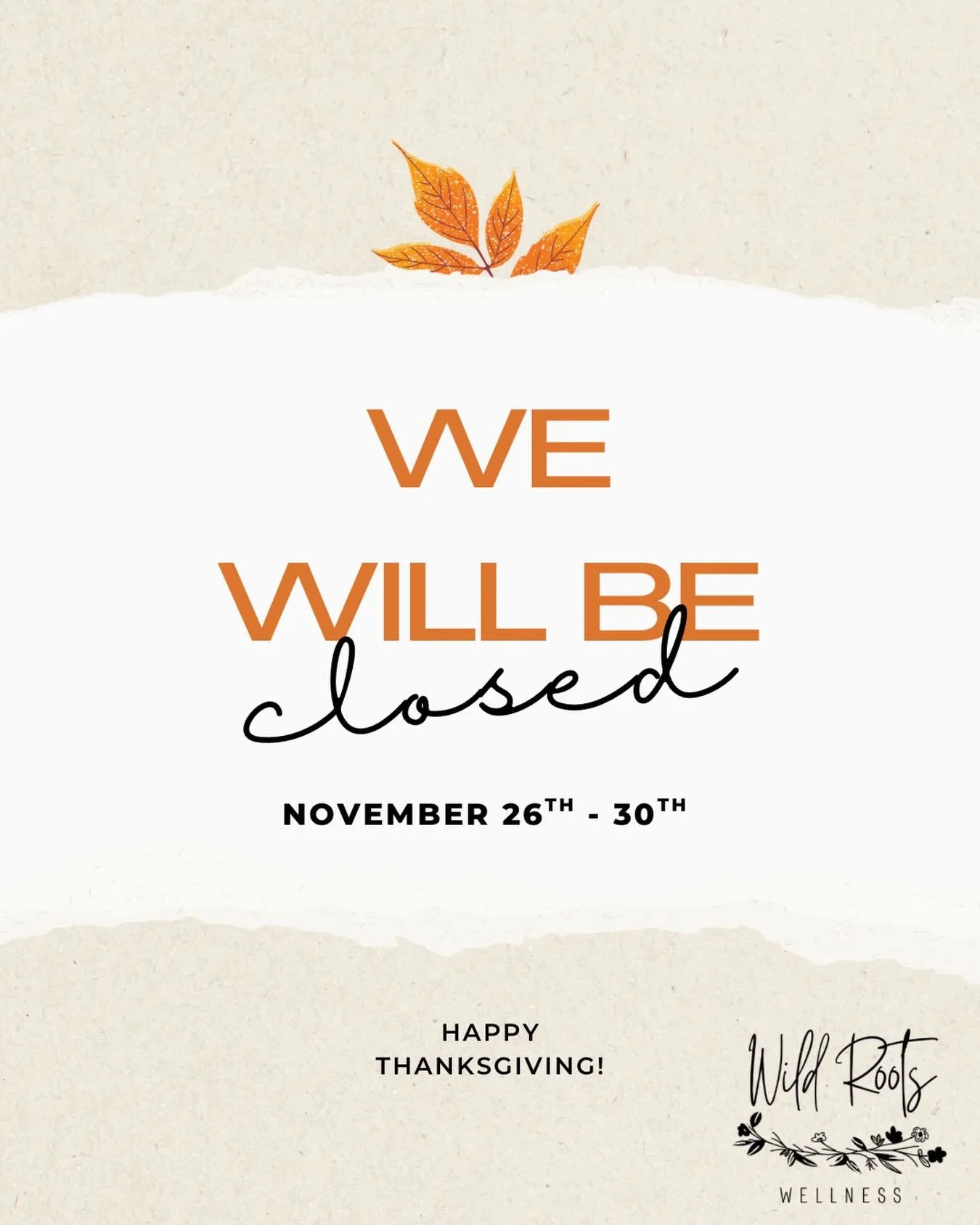 #thanksgiving #familytime #holidayhours #slefcareseason #thankfulandblessed