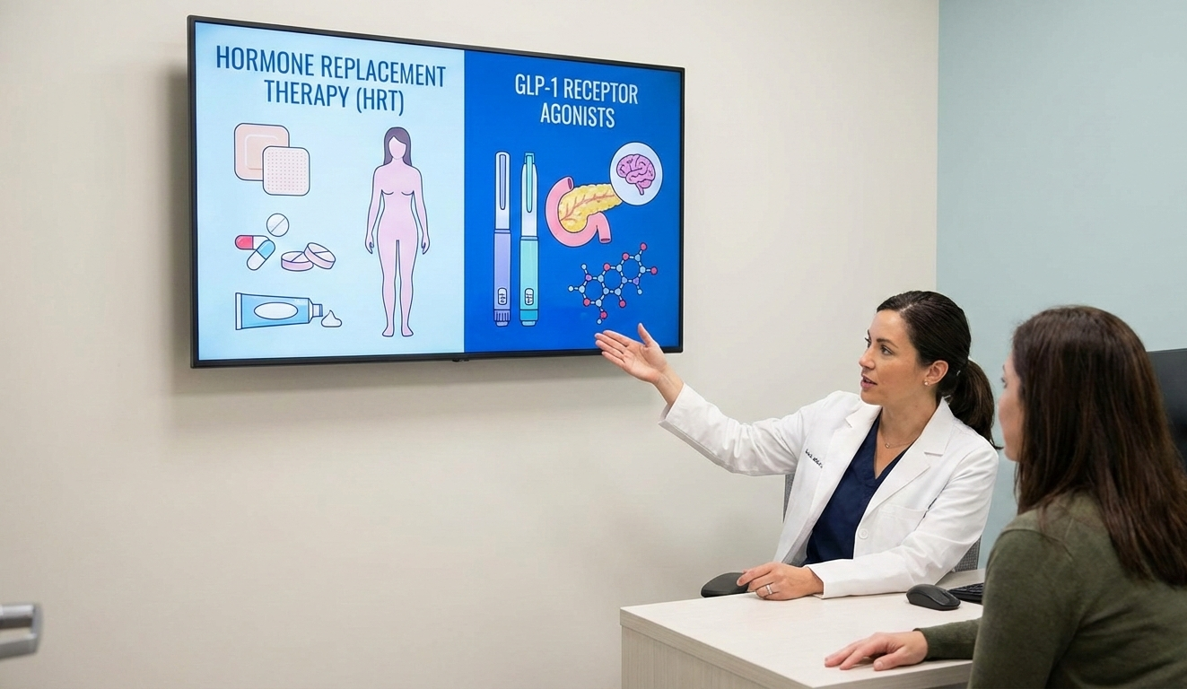 Get You a Health Optimization Plan That Can Do Both: HRT and GLP-1s