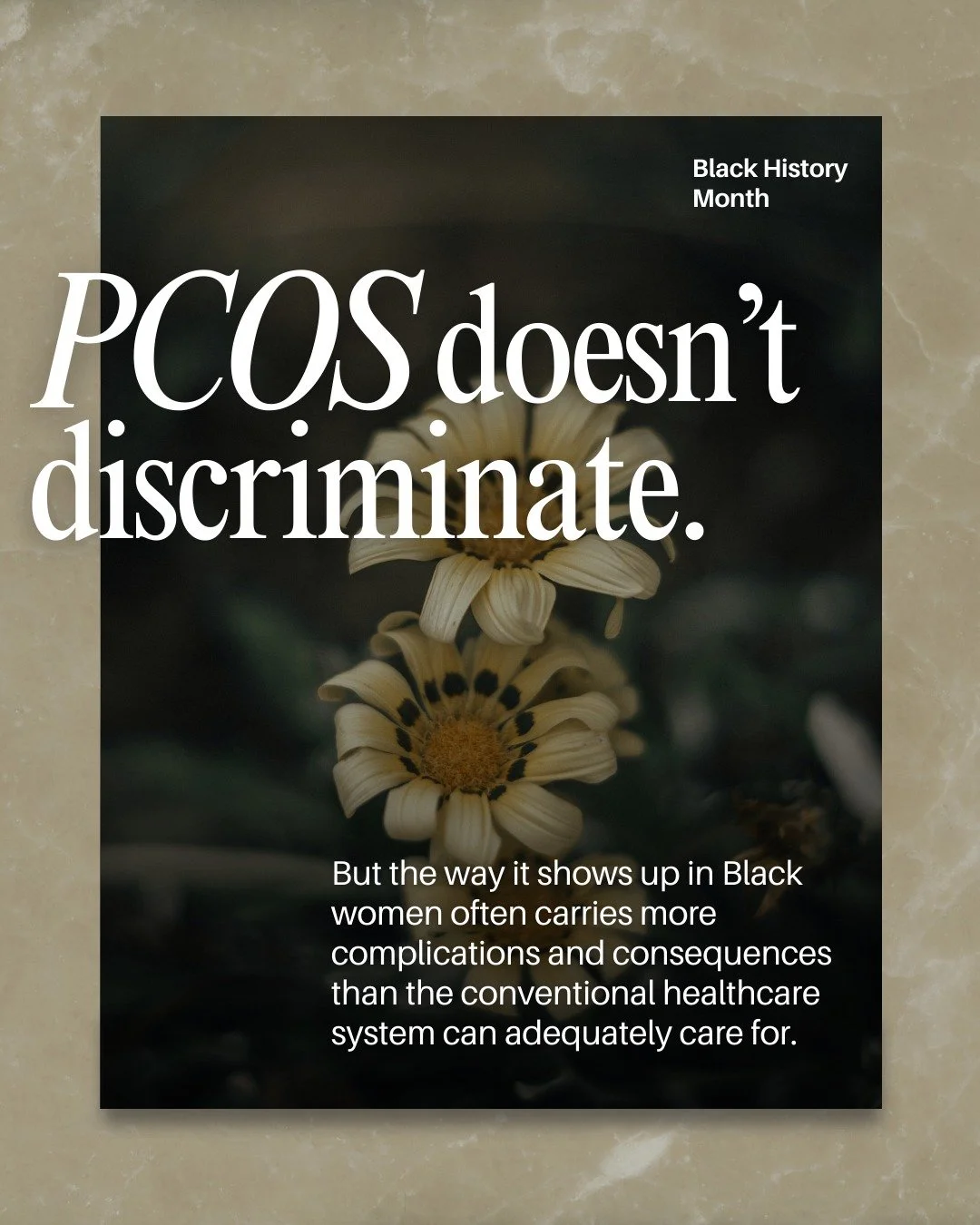 PCOS may look one way on paper, but its impact is experienced very differently among women of racial and ethnic diversity.

Many women describe years of symptoms like irregular cycles, stubborn weight changes, energy crashes, and hair and skin change