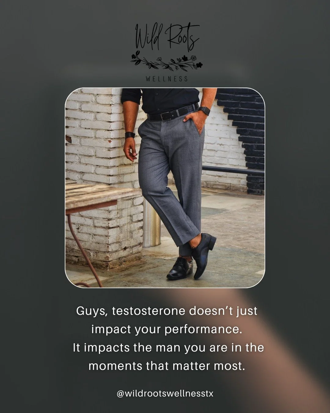 Most men hear &ldquo;testosterone&rdquo; and think strength, libido, performance.

But the real impact often shows up in more subtle ways: your certainty, your steadiness, your ability to respond instead of react.

When testosterone downshifts, it do