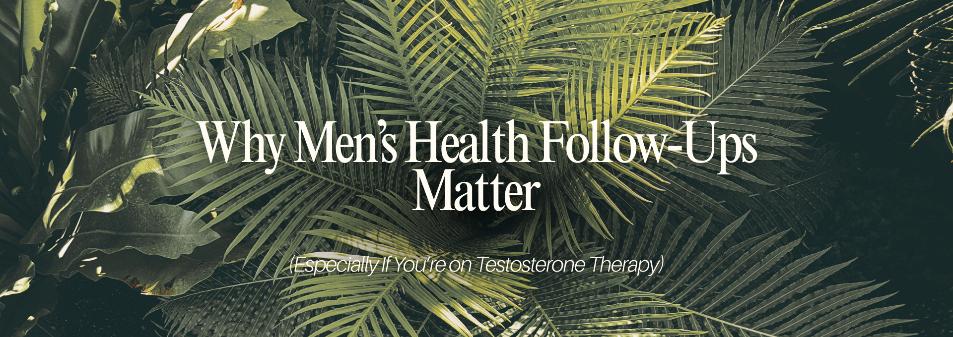 Why Men’s Health Follow-Ups Matter (Especially If You’re on Testosterone Therapy)