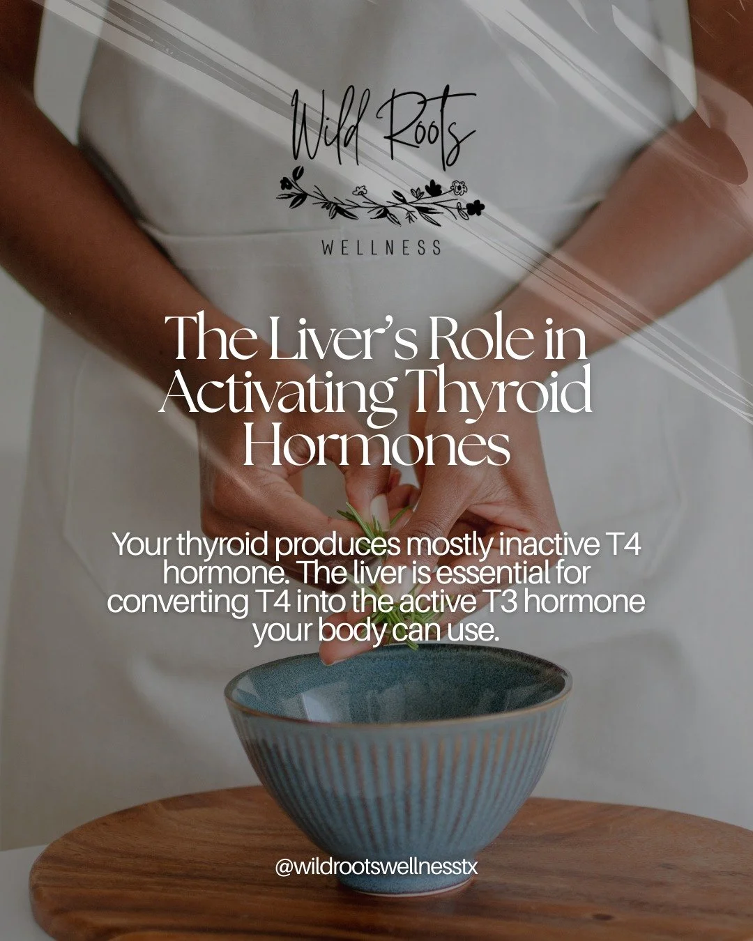 Feeling tired, struggling with weight, or noticing low energy and brain fog may not just be your thyroid.
Your liver plays a key role in activating thyroid hormones. If liver function is compromised, your body may not efficiently convert inactive T4 