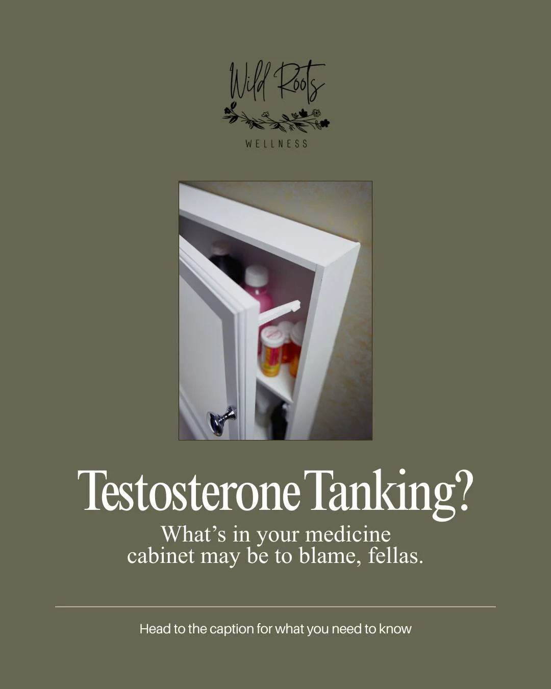 You're lifting. Eating well. Doing everything right.
But your energy feels off. Your recovery's slower. Your drive isn't what it used to be.

What most guys miss? Your medicine cabinet might be secretly sabotaging your body's hormone production and s
