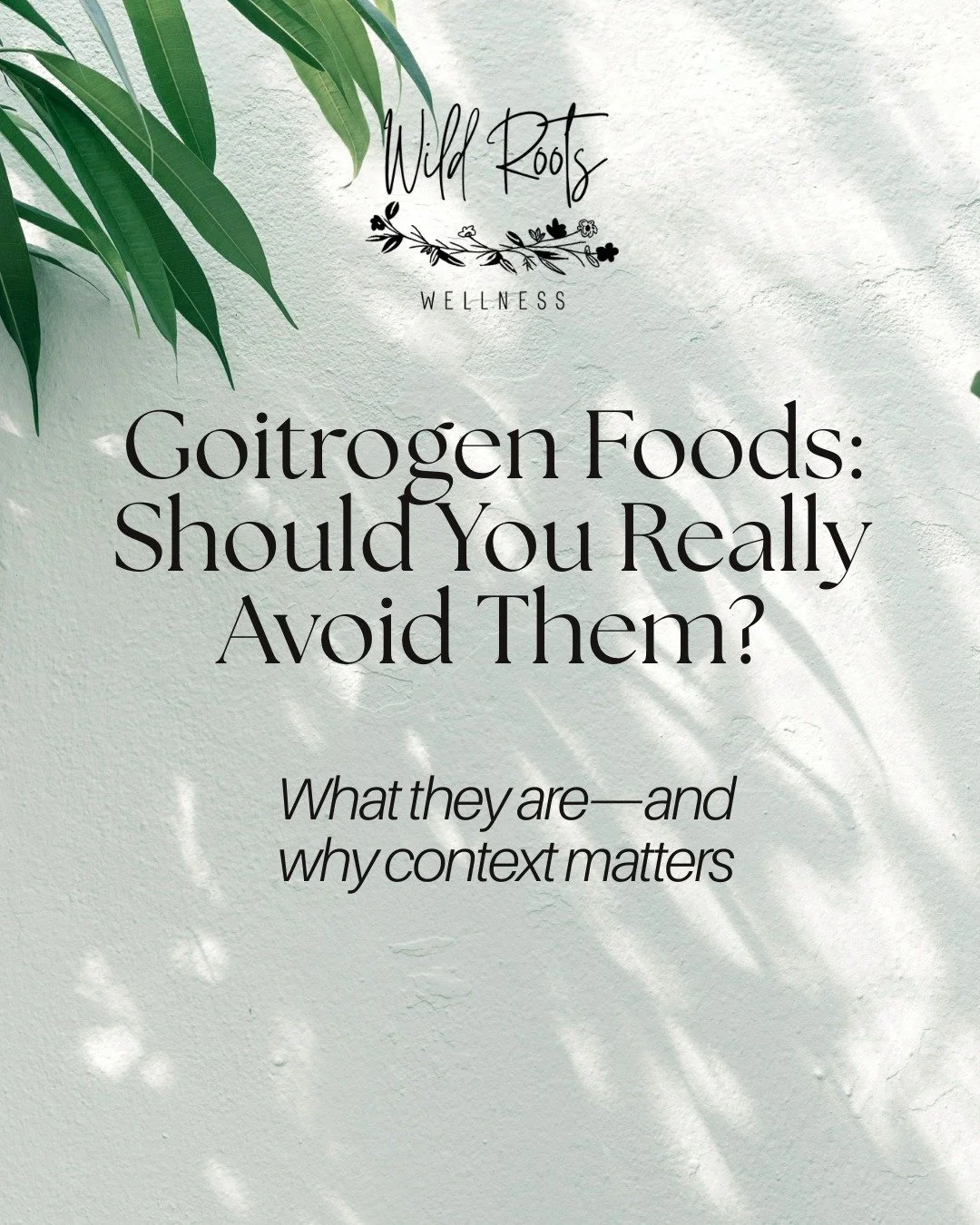 Avoiding broccoli, kale, and cauliflower because of your thyroid?
You&rsquo;re not alone&mdash;and this is one of the most common nutrition fears we see.

Goitrogen foods are often blamed for thyroid issues, but in reality, elimination without contex