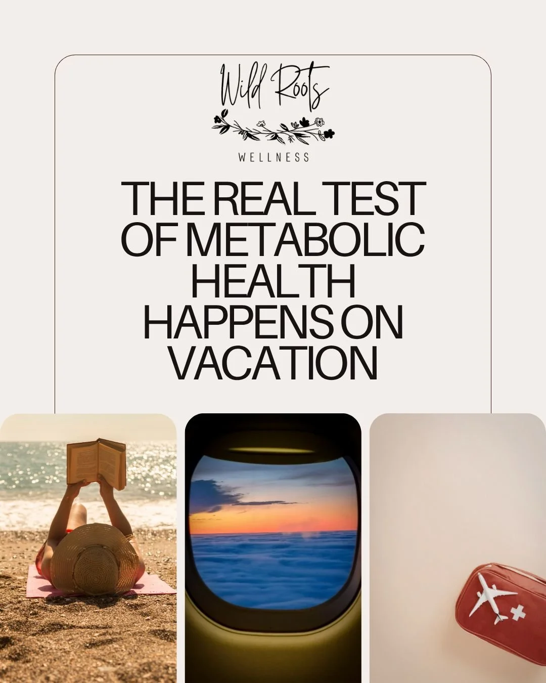 Many people approach vacation with the same mindset they bring to dieting: control everything or abandon structure entirely.

But metabolic health isn&rsquo;t built on extremes.

It&rsquo;s built on flexibility.

A metabolically resilient system can 