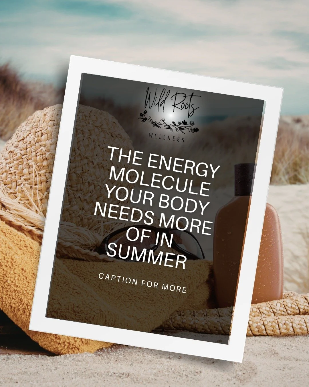 NAD⁺ is a molecule your cells rely on to produce energy.

It plays a central role in how your mitochondria convert nutrients into the fuel your body uses for movement, recovery, and repair.

In summer, that system is under more pressure than usual.


