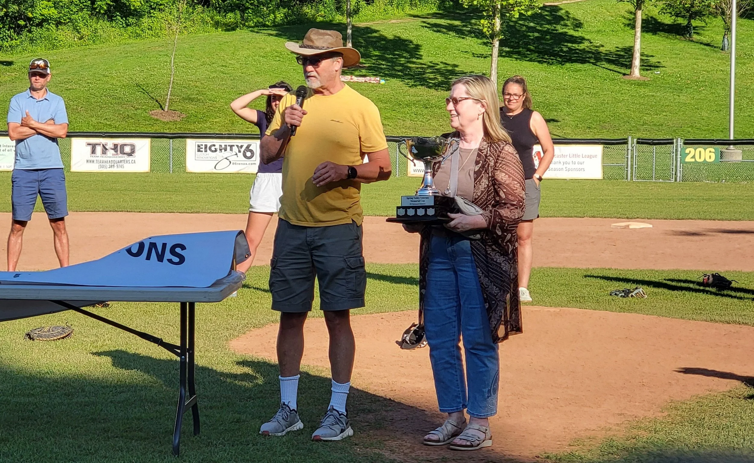 June 28 2026 - SVCA invited to participate in Ancaster Little League award ceremony for the U13 tournament