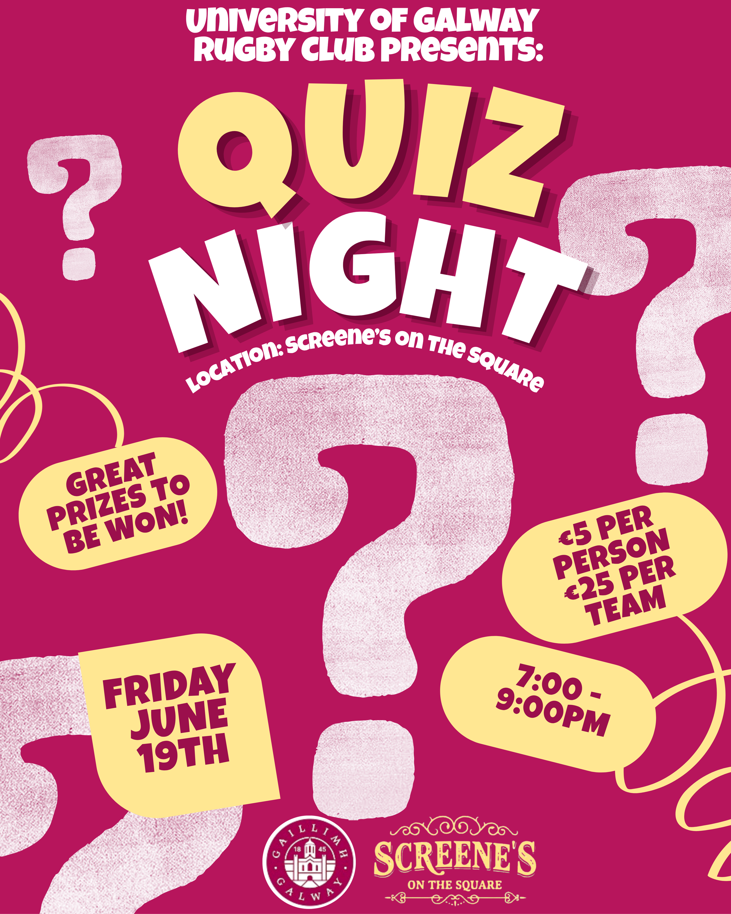 University of Galway 1st Fundraiser of the season 