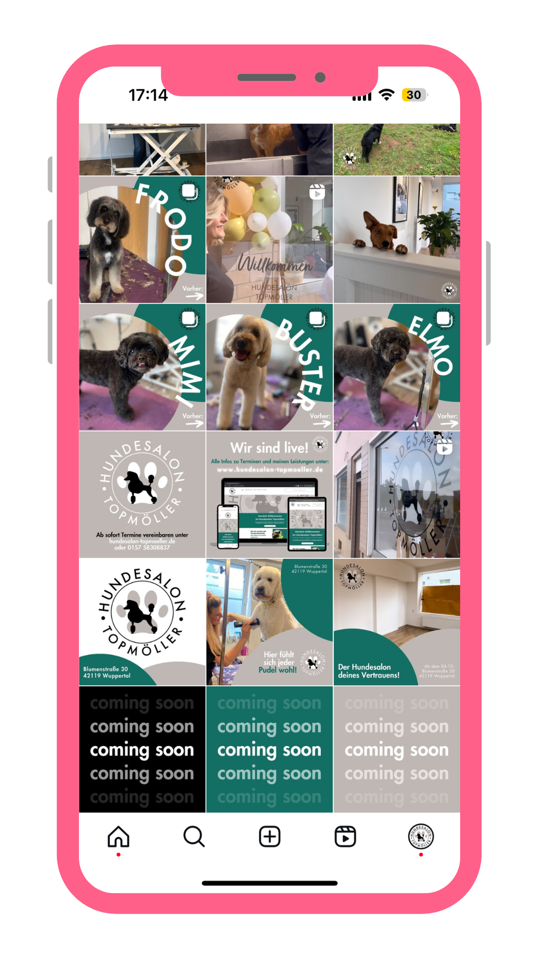 Öll Marketing Wuppertal Malou Topmöller Referenz Kanal