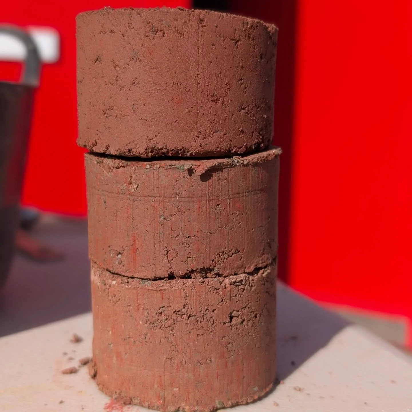 Can you spot the difference? 

I wasn't happy with the way this red pigment worked and was about to give up and not use it when I found a mixing method that has totally changed the way the pigment works!! 

Tell me which one am I using?? 

So excited