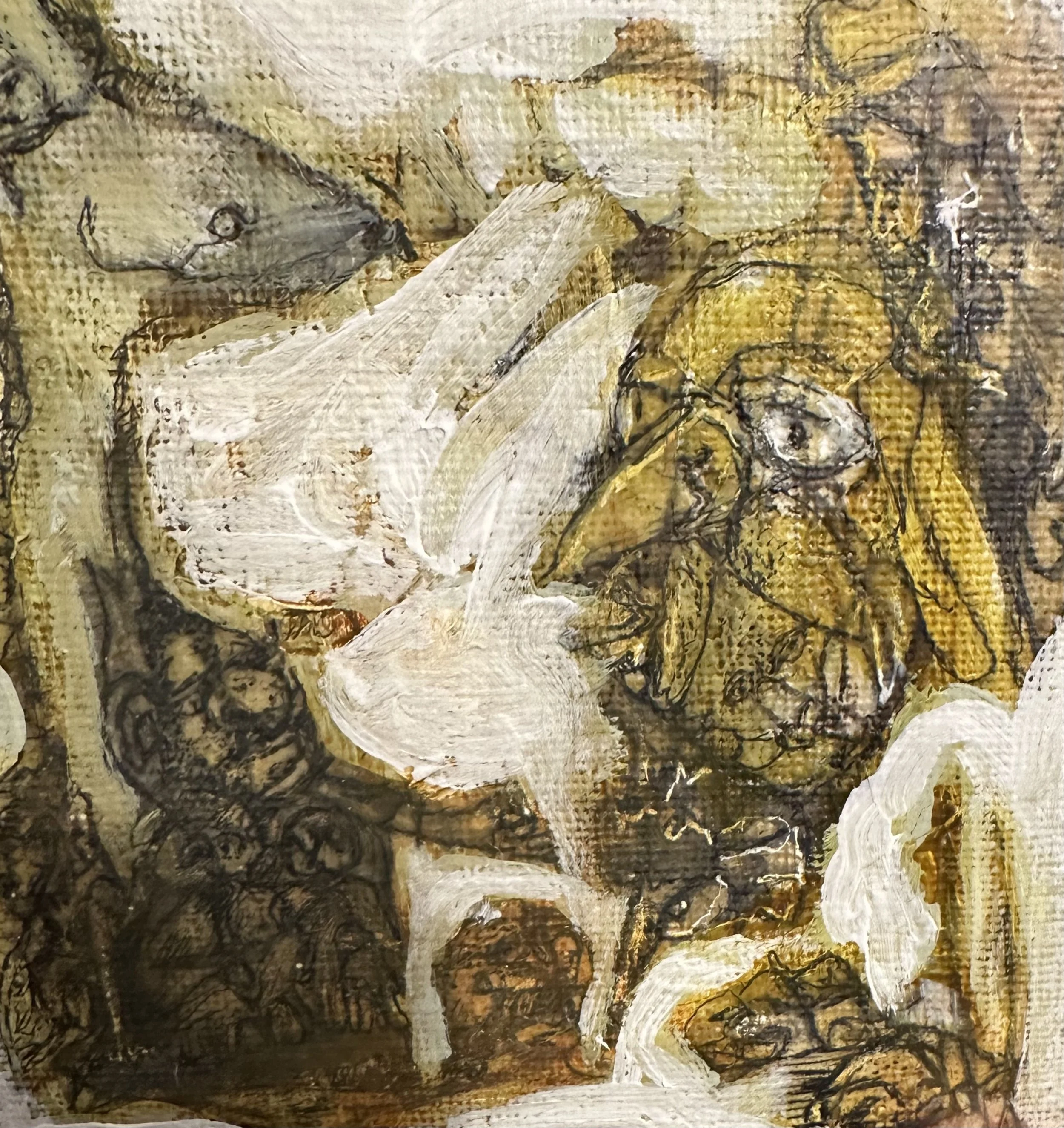 Tiny canvas with plenty of life.