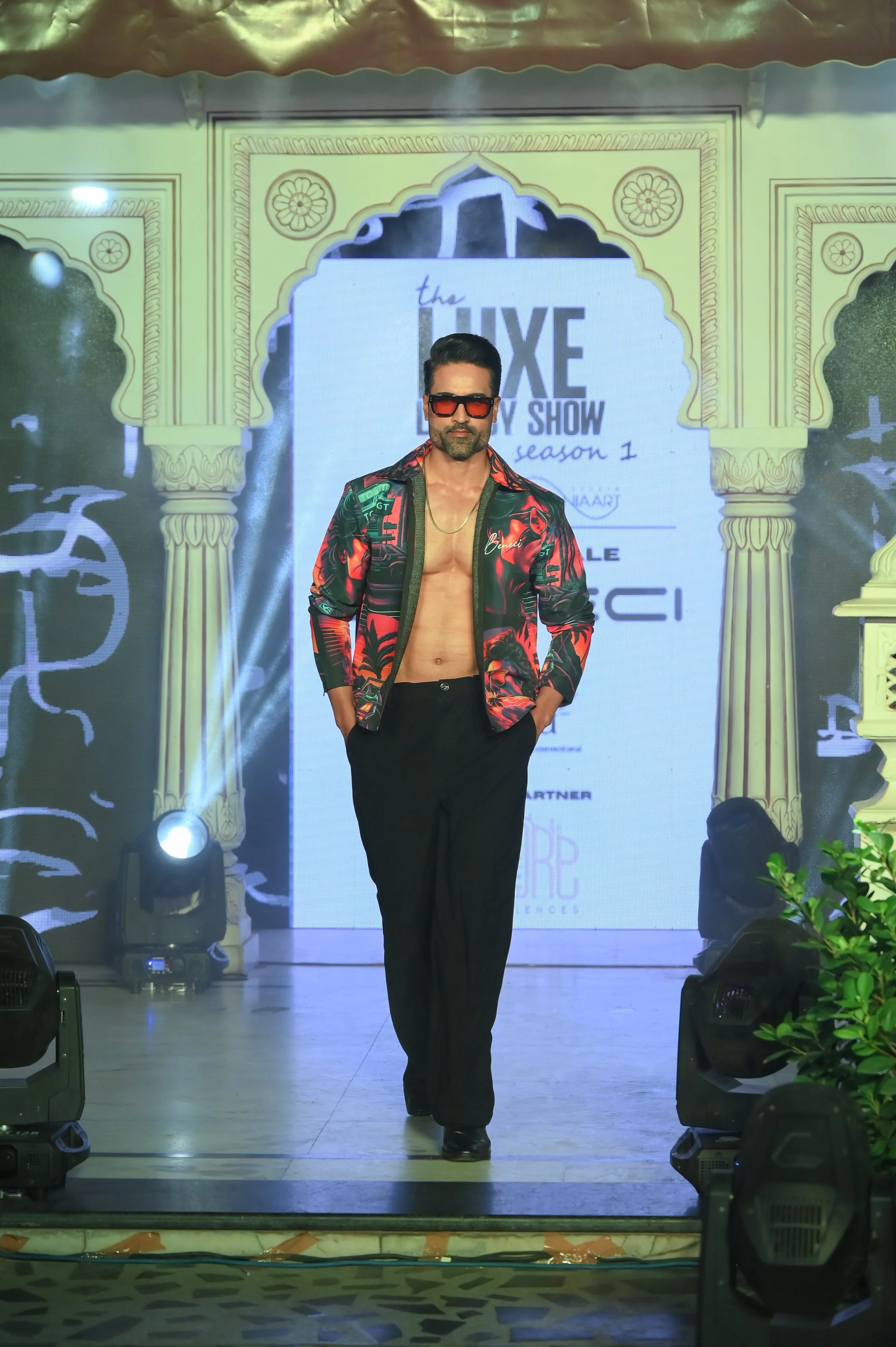 Jatin Khirbat at The Luxe Legacy Fashion Show Jaipur