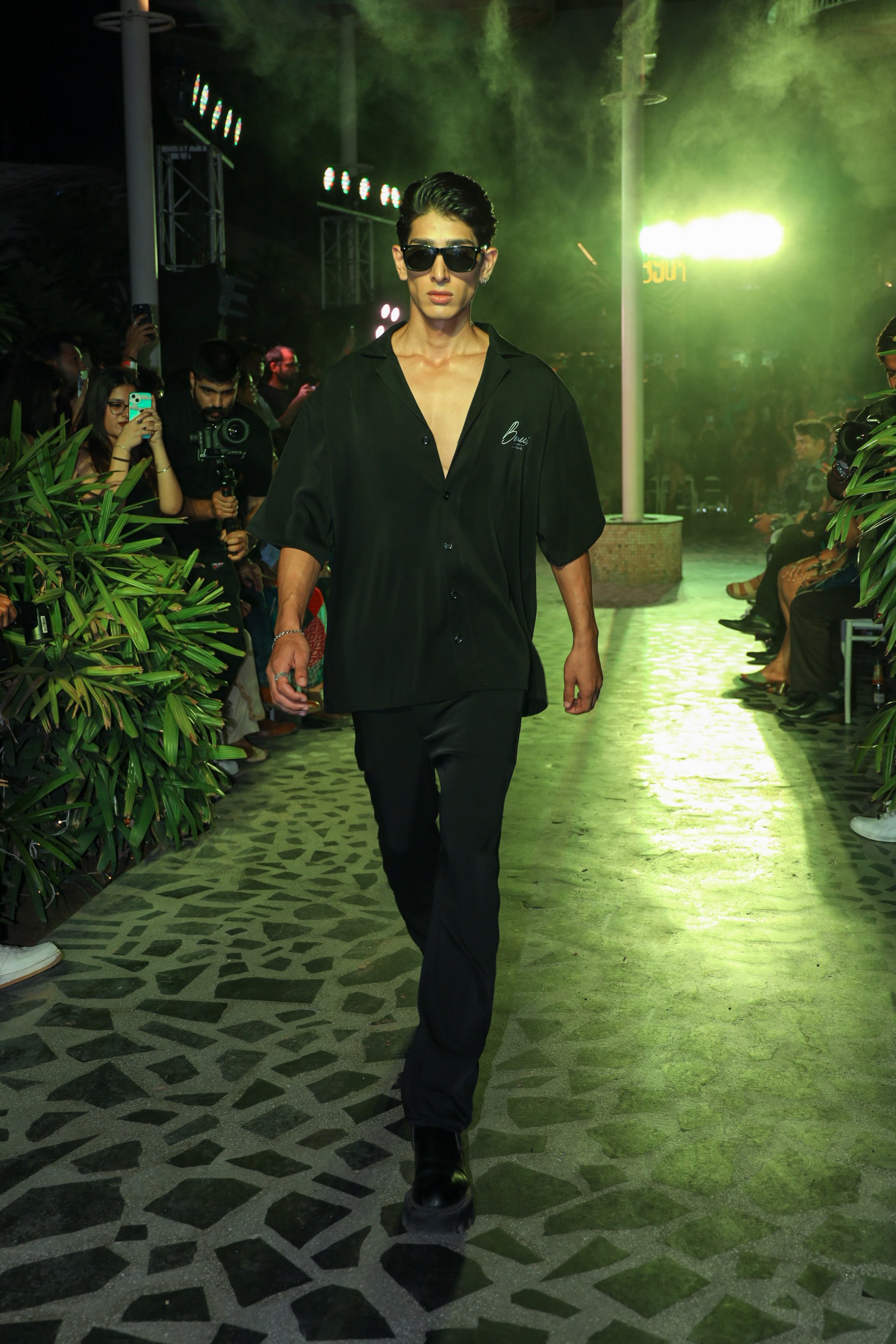 Model showcasing a couture gown at Luxe Legacy Show Season 1 in Jaipur