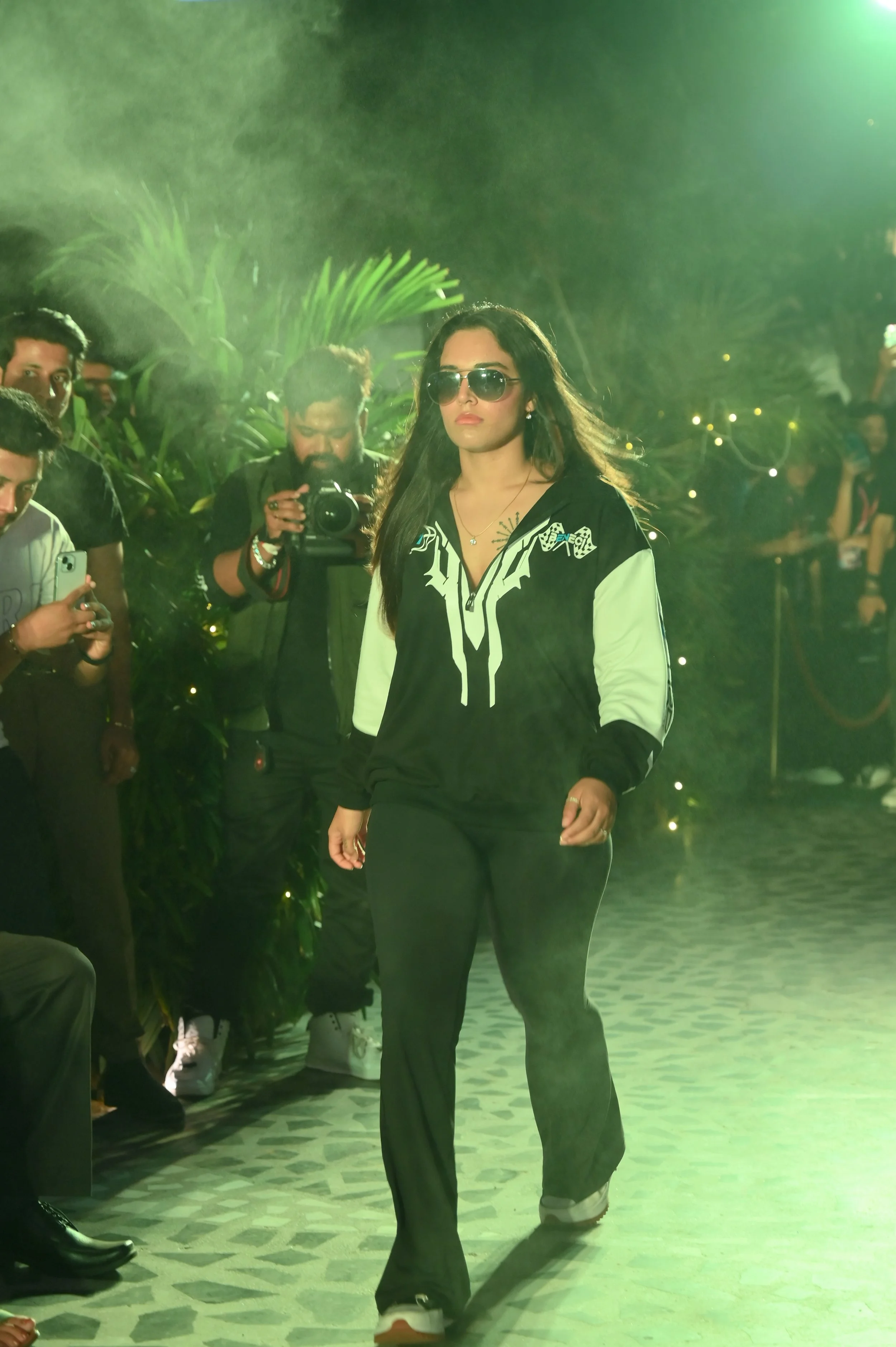 Model showcasing a couture gown at Luxe Legacy Show Season 1 in Jaipur