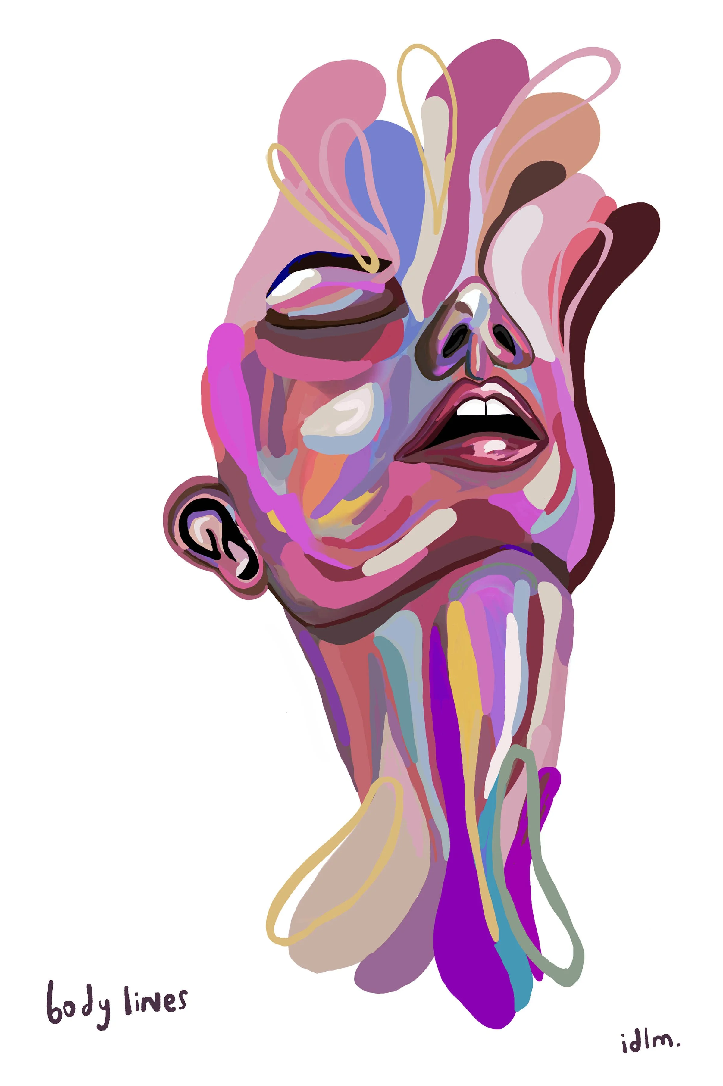 Learning how to breathe. (in pink)