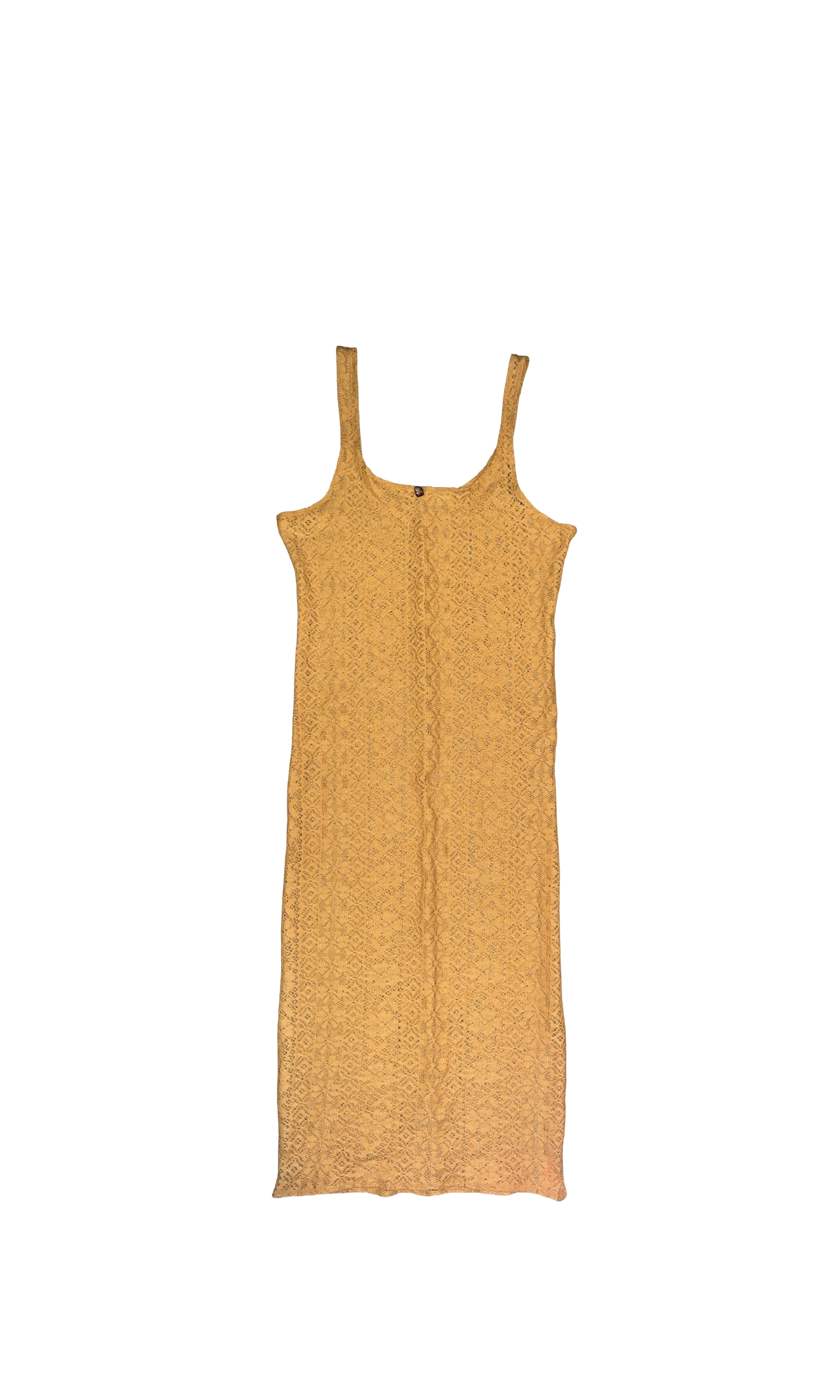 The Veil — Mustard Lace Slip (First Run)