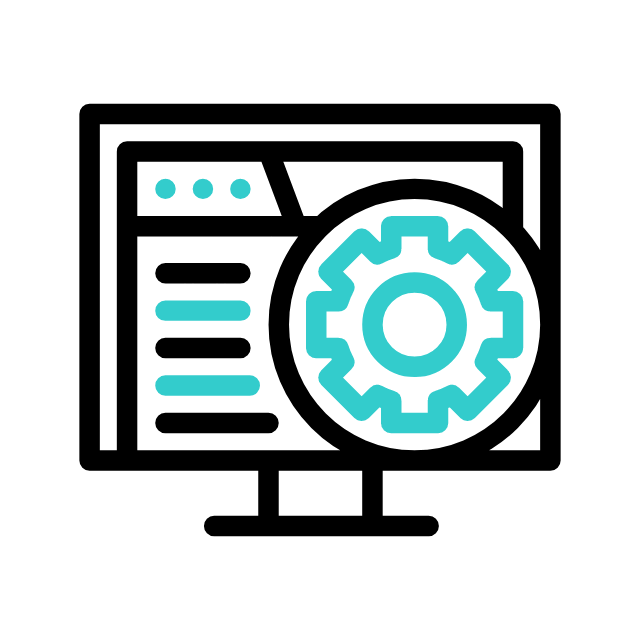 Monitor with support software
