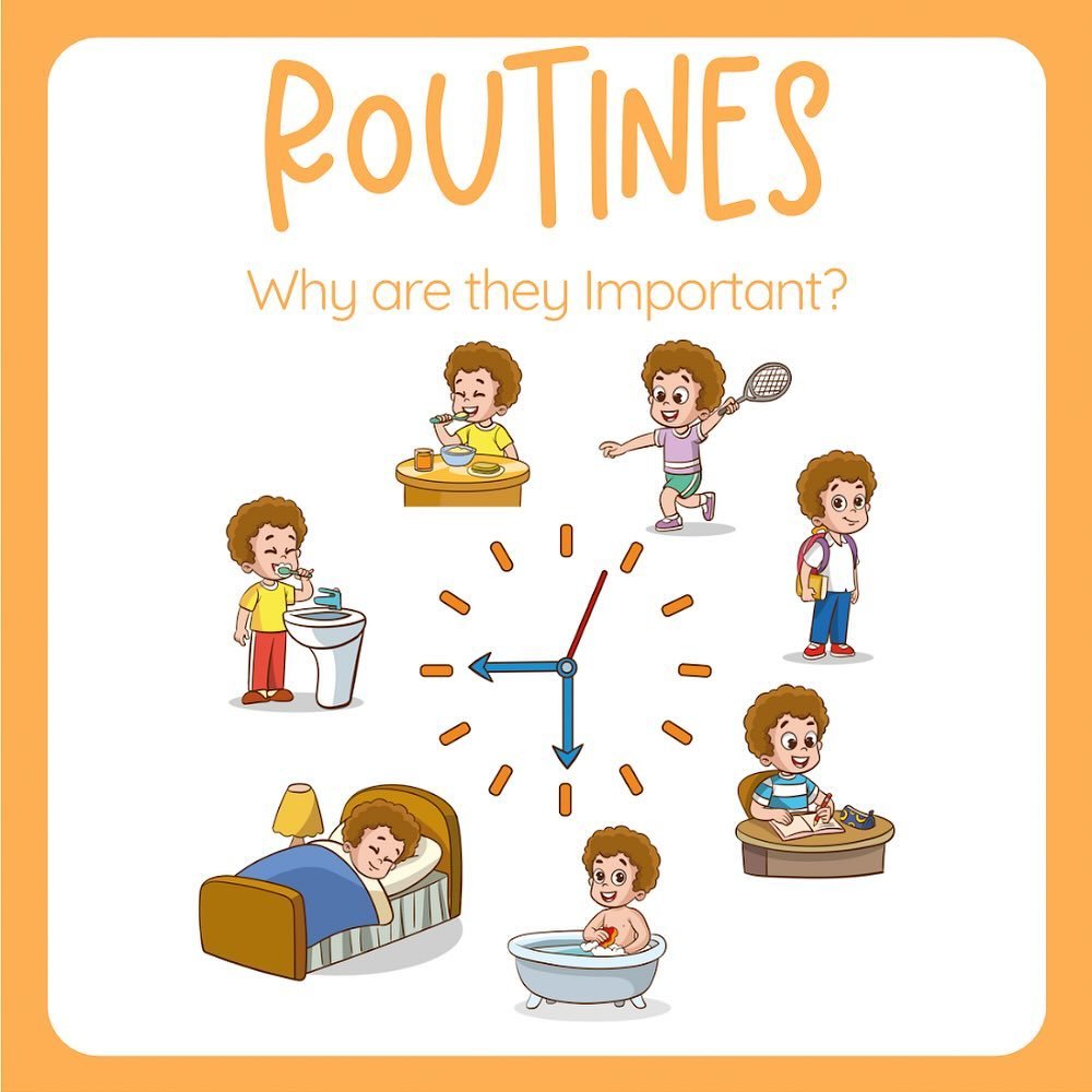 Routines are a great way to support kids&rsquo; language development! Consistent routines can help kids learn key words and phrases, because they hear and use the same language every day&mdash;like &lsquo;brush teeth,&rsquo; &lsquo;get dressed,&rsquo