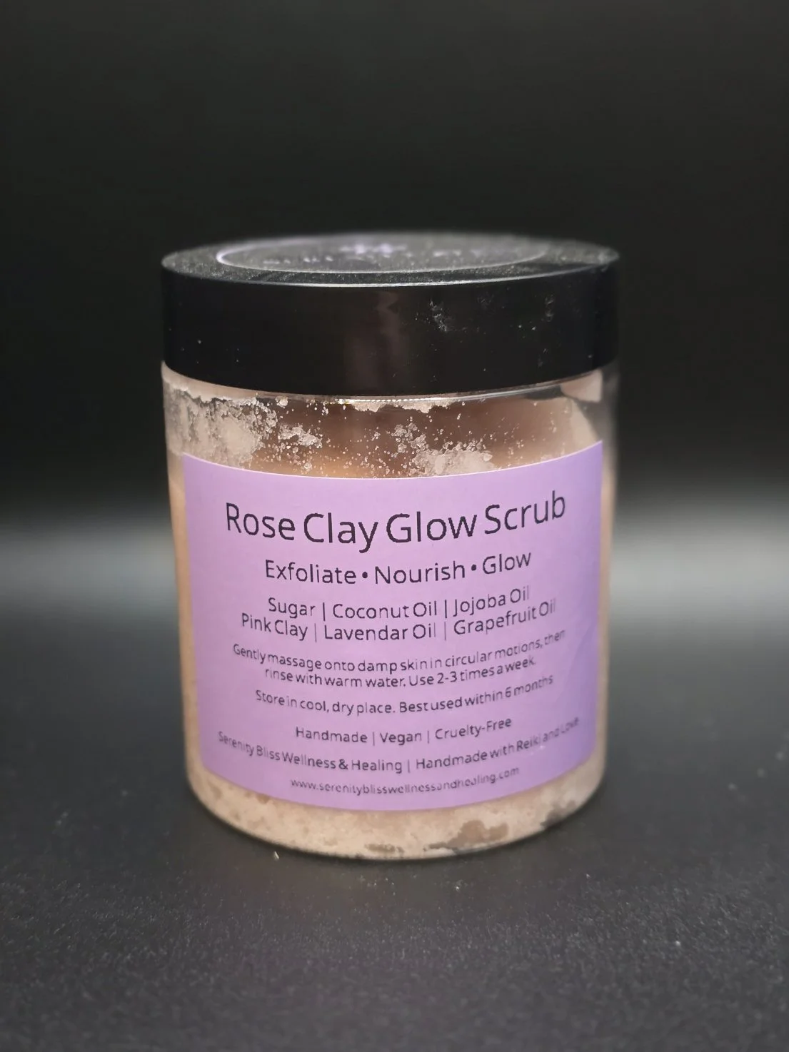 Rose Clay Glow Scrub – Polish & Renew