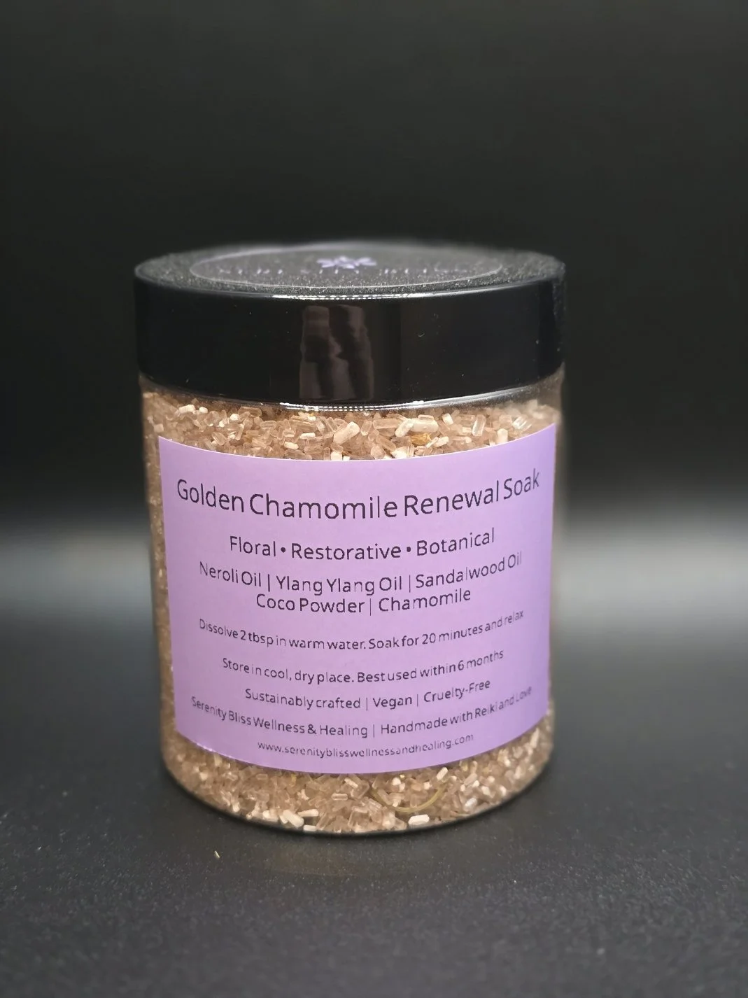 Golden Chamomile Renewal Soak – Calm & Restore