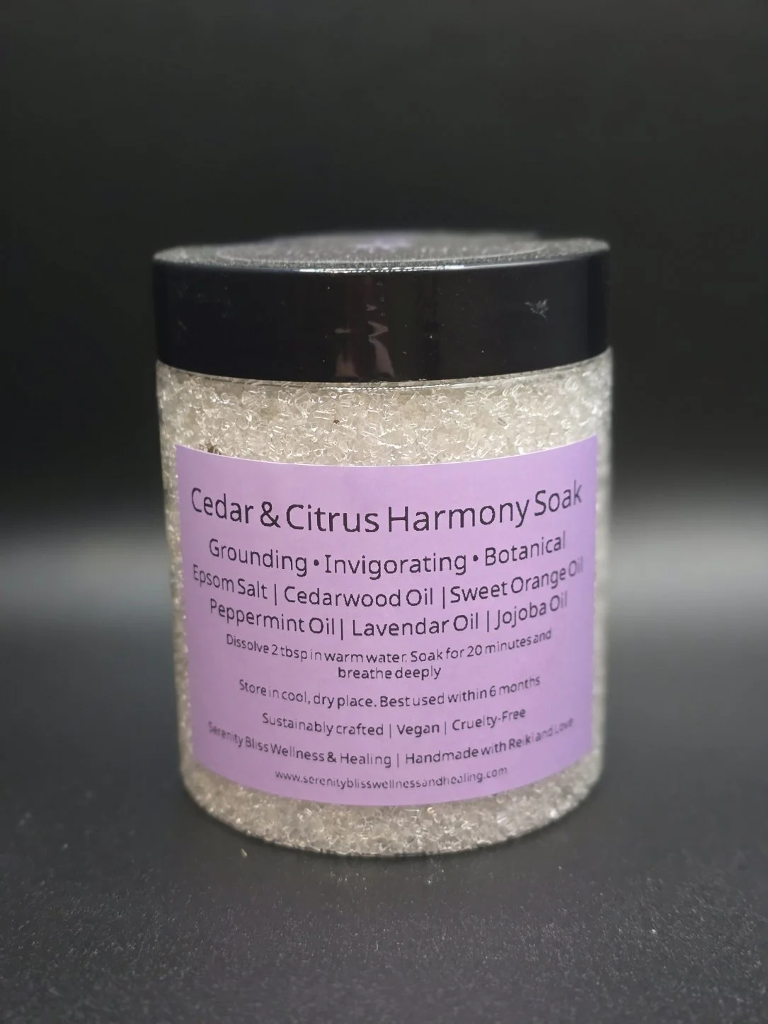 Cedar & Citrus Harmony Soak – Ground & Refresh