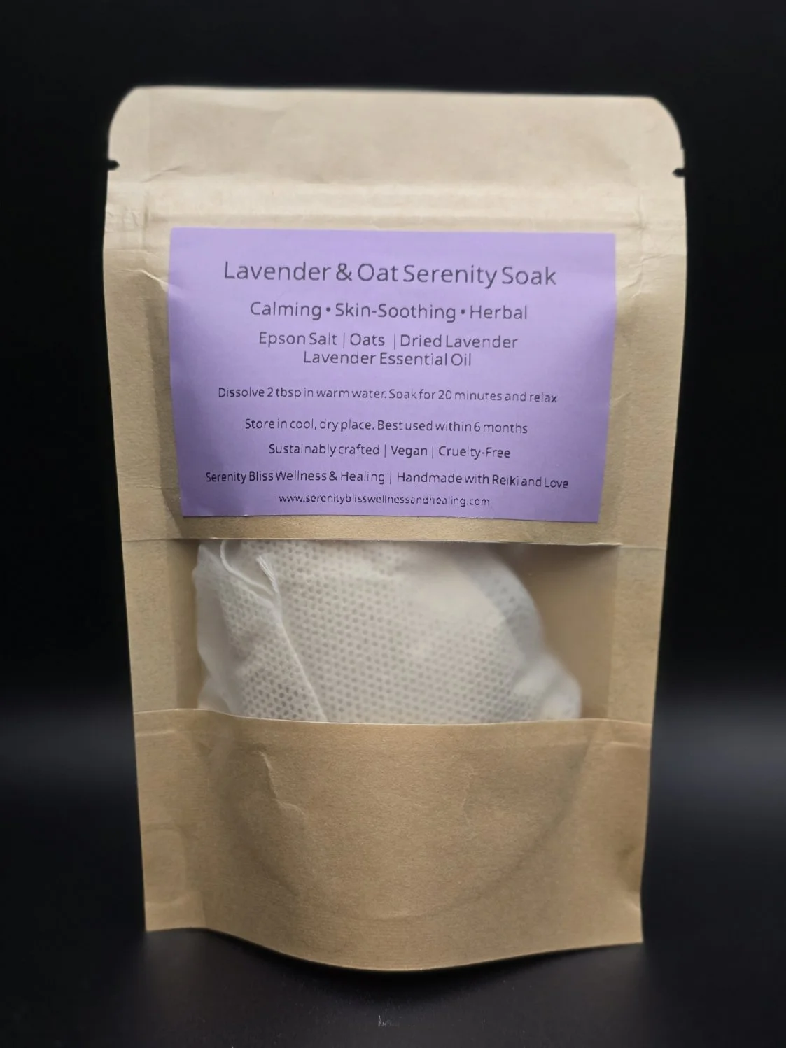 Lavender & Oat Serenity Soak – Calm & Restore