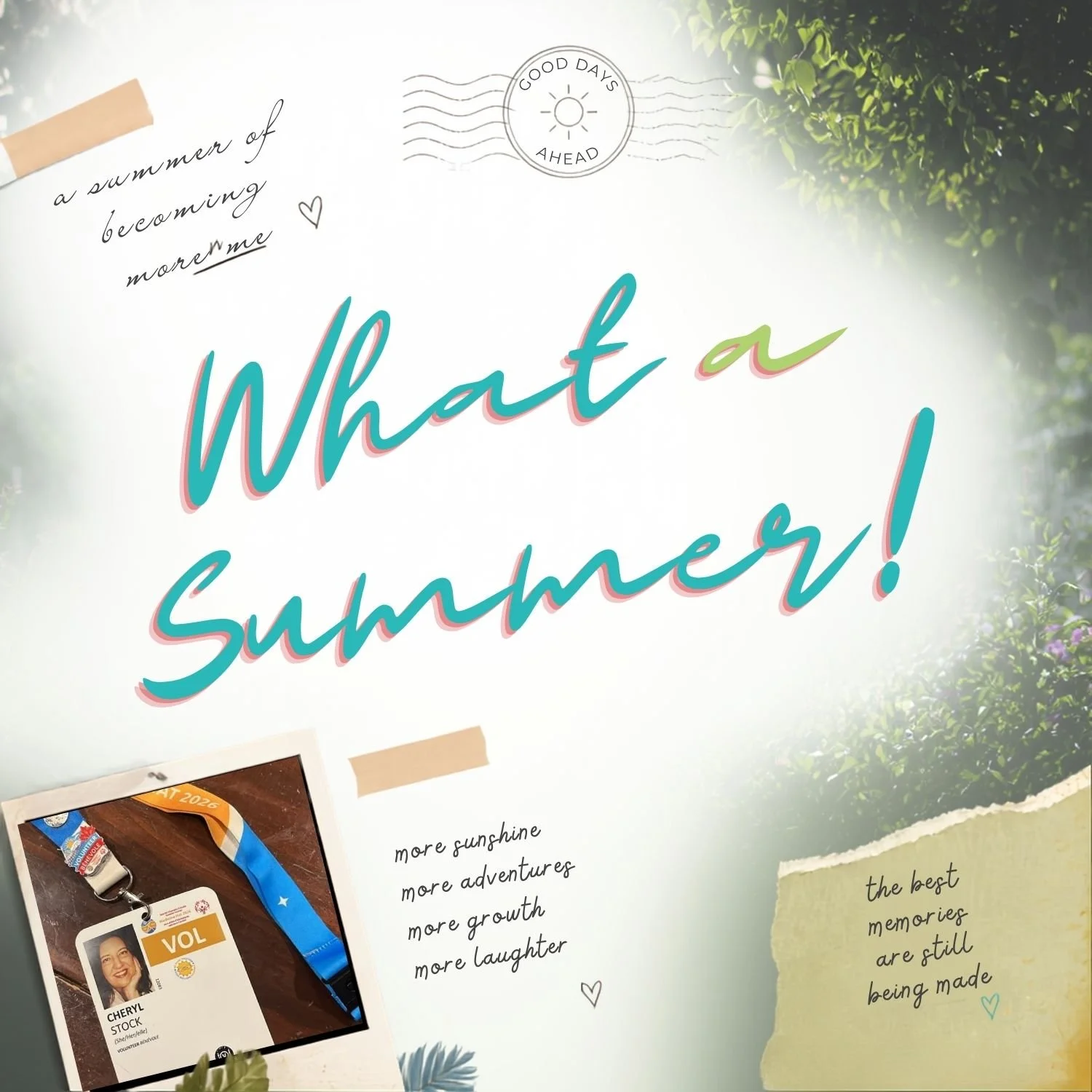 Oh, What a Summer It's Been!