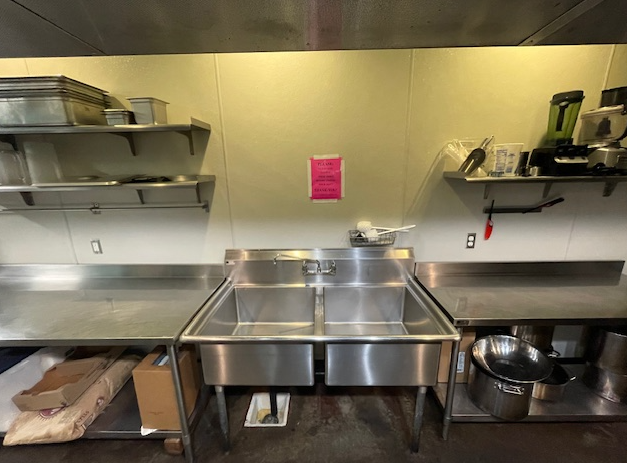 Vegetable prep sink
