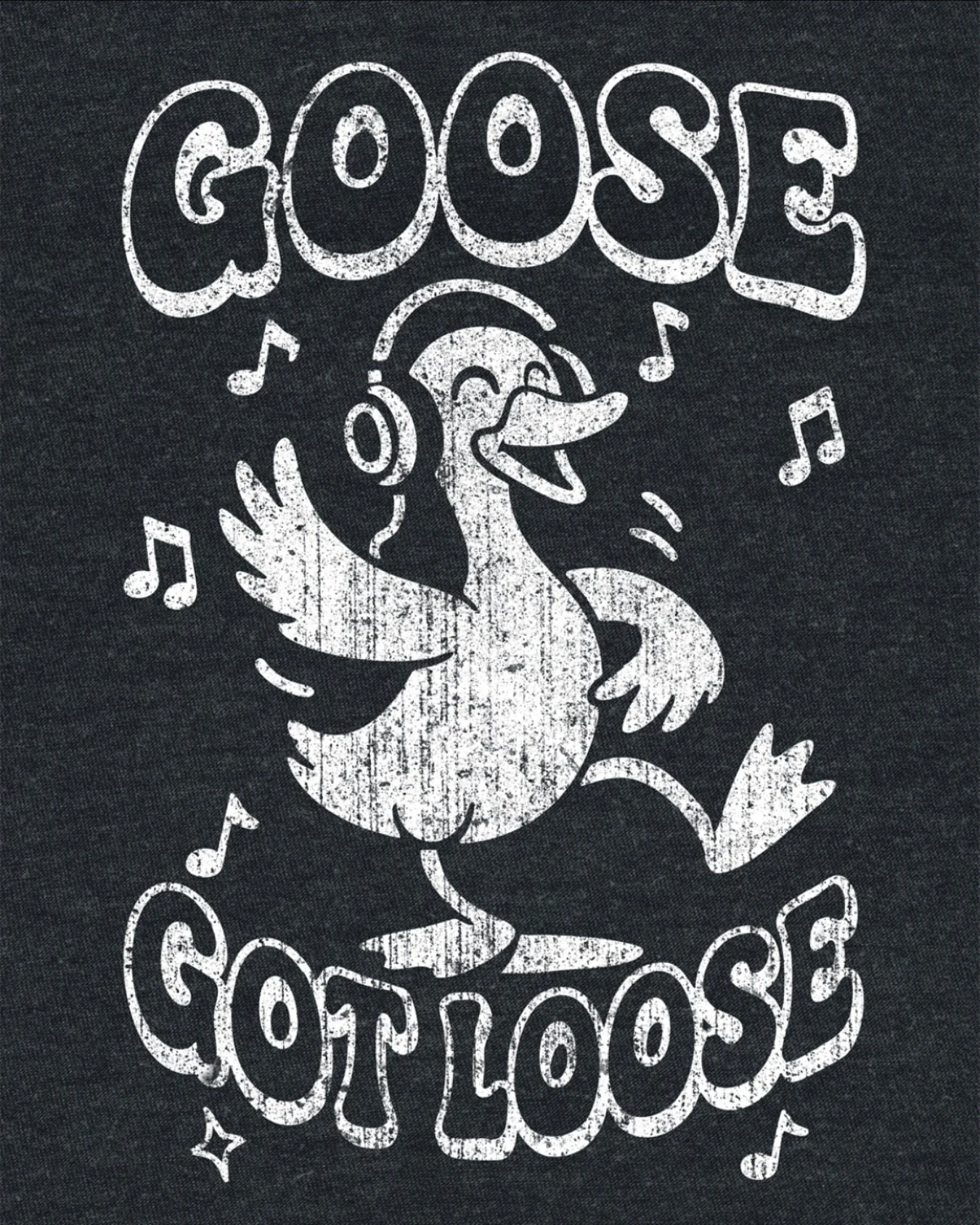 Here&rsquo;s my take on the silly goose trend that&rsquo;s been blowing up. 

I couldn&rsquo;t resist making a music related version. 

Available on my Etsy as a comfort colors tee. 

#goosegotloose #sillygoose #musiclovers #funnyshirt #dancing #goos