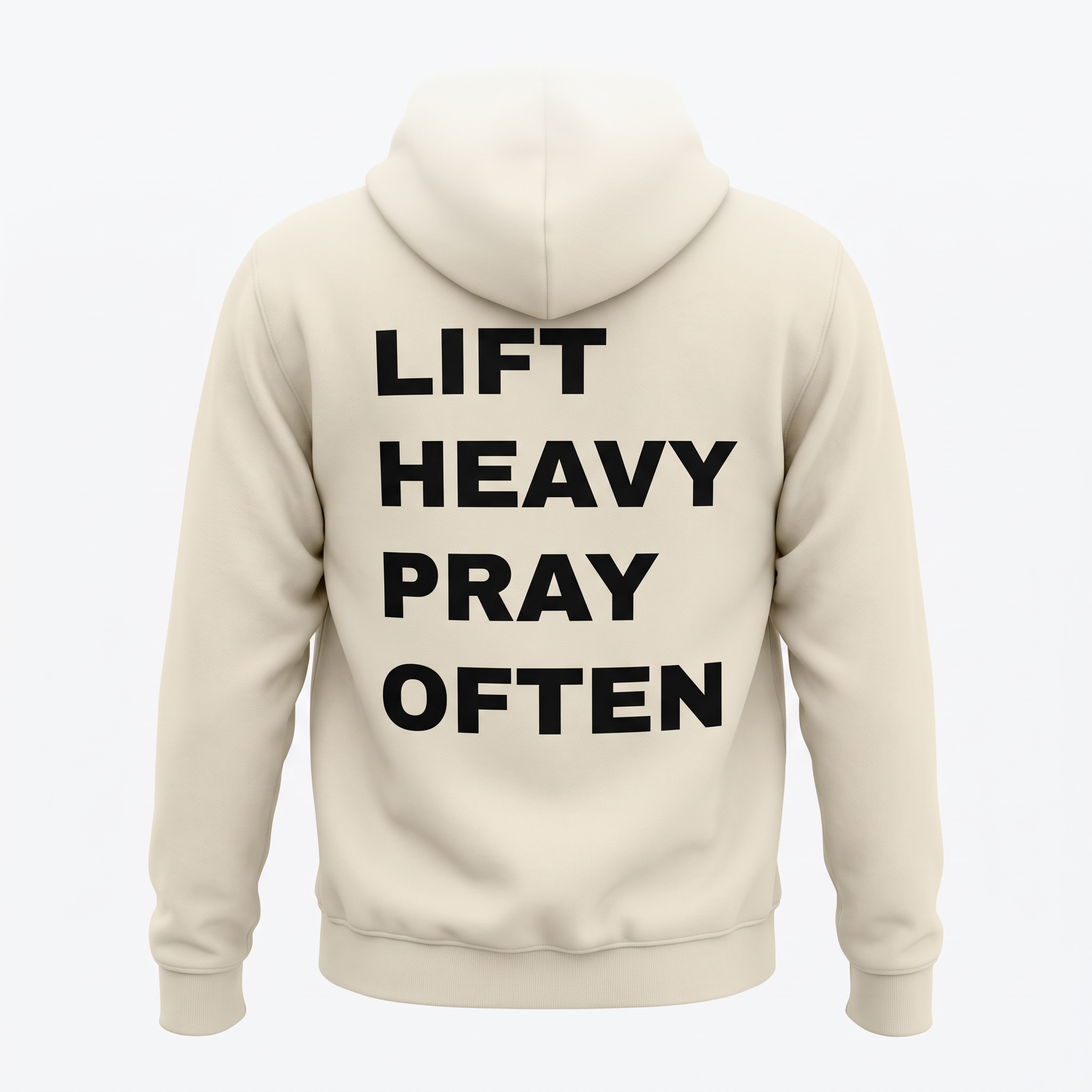 Lift Heavy Pray Often Hoodie