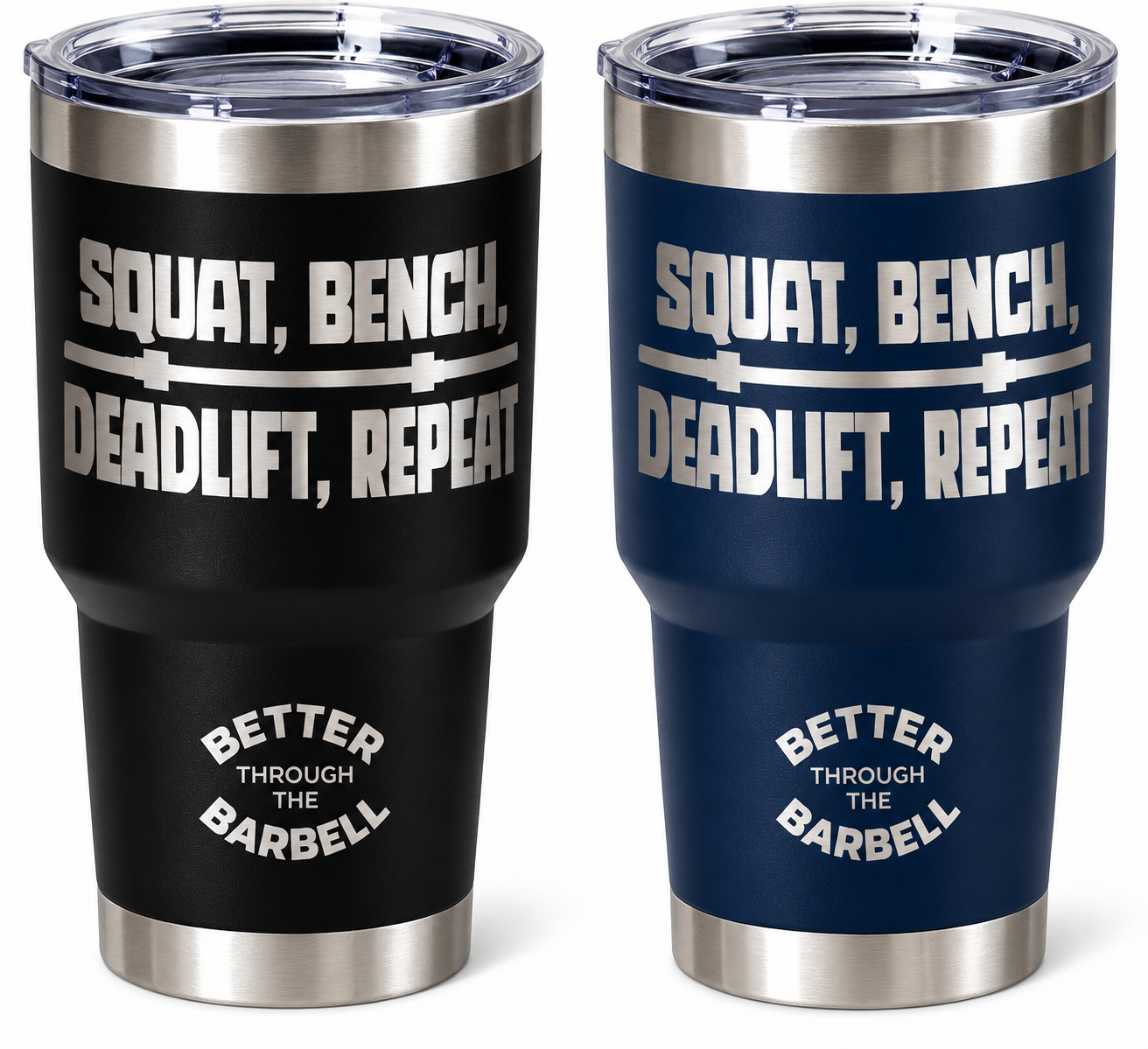 Squat Bench Deadlift Tumbler
