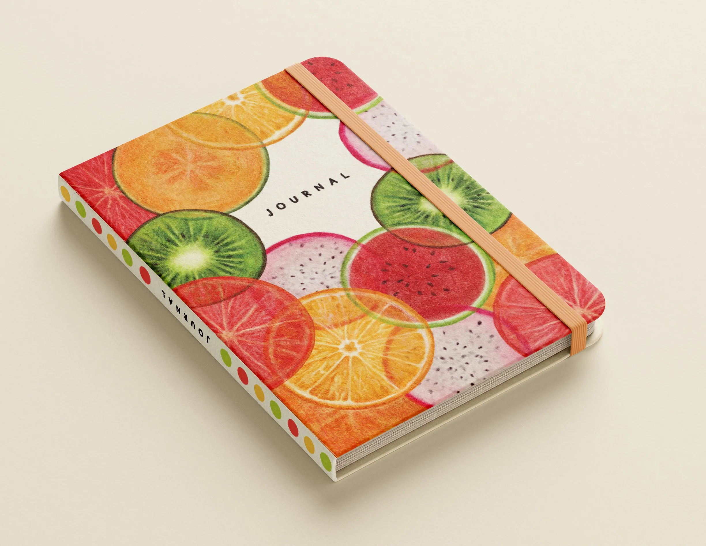 journal front cover mock-up