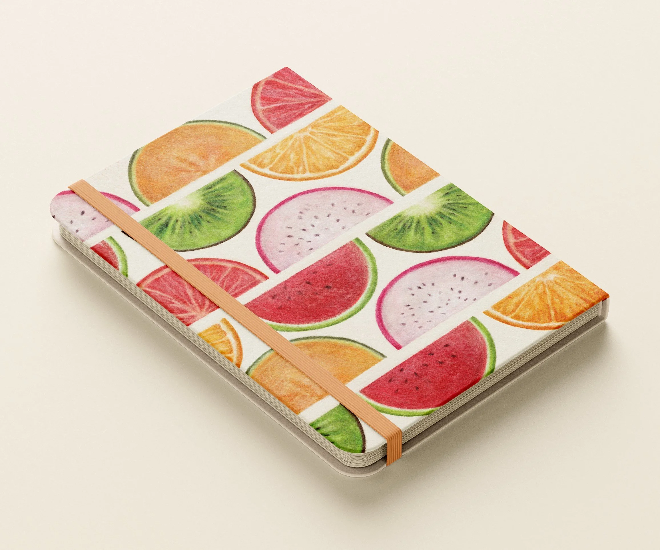 journal back cover mock-up