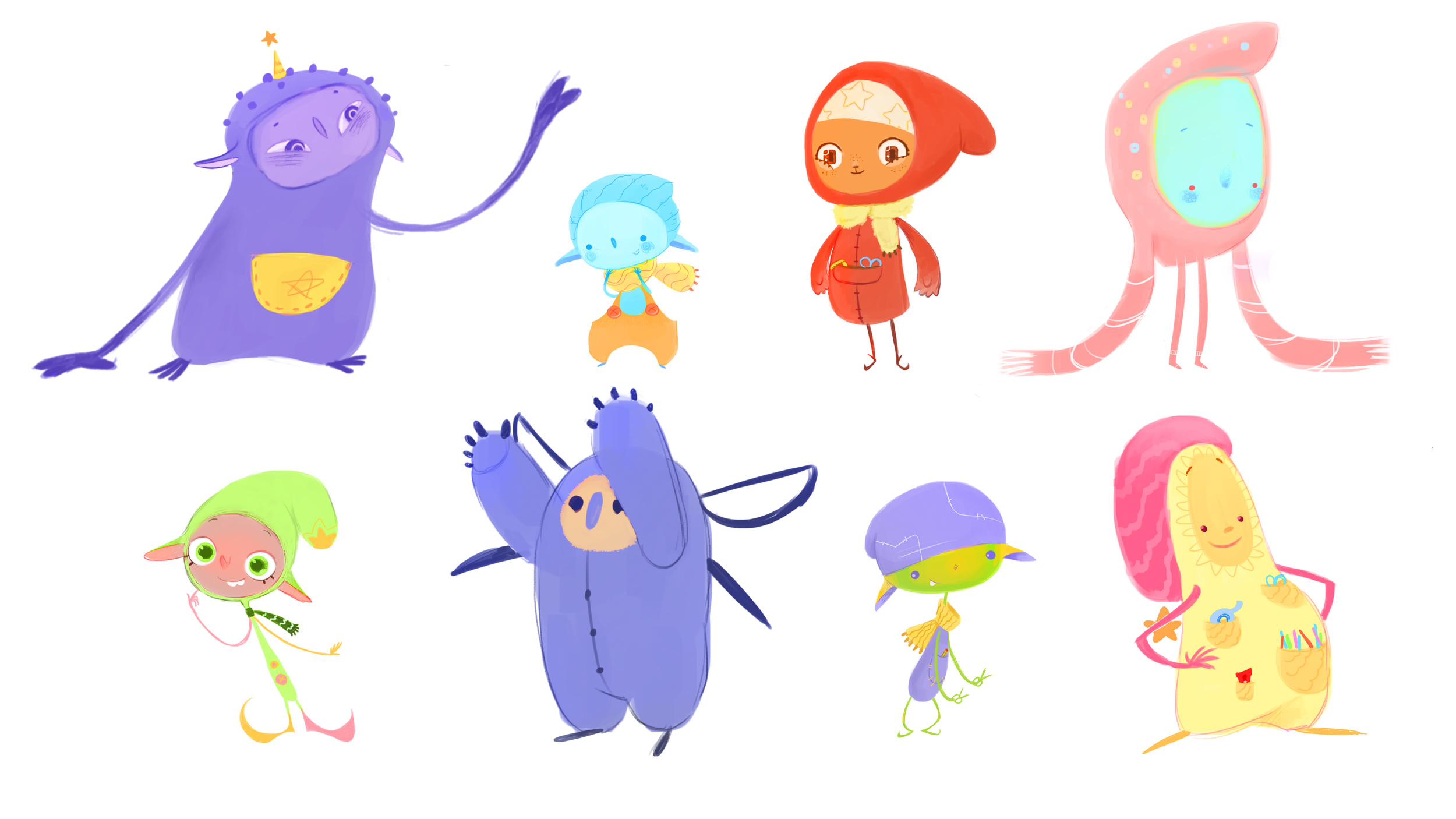 I CUCISTELLE - Esplorazione personaggi - progetto scolastico