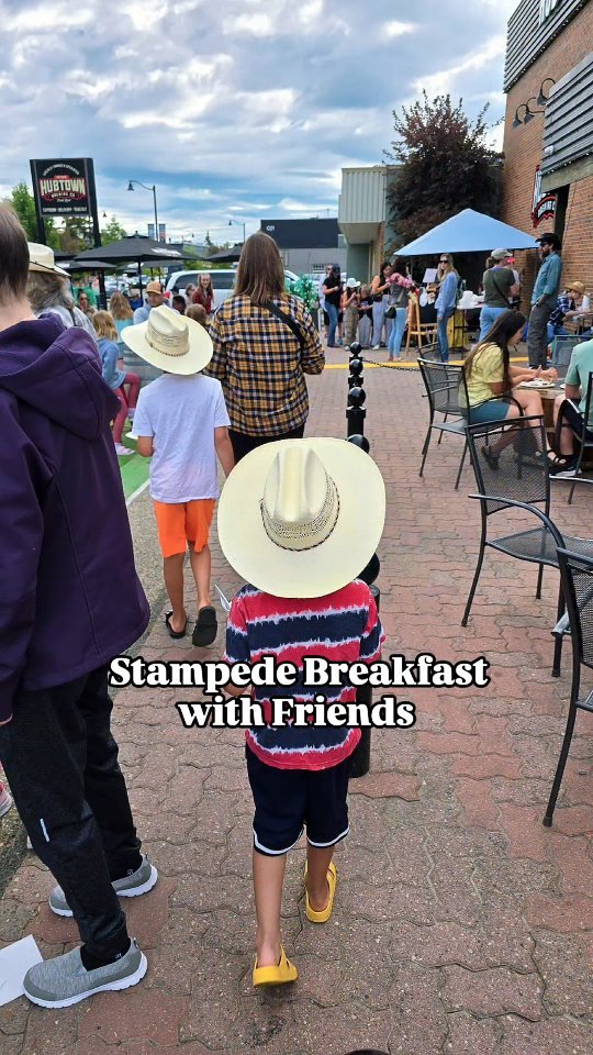 Nothing brings folks together like a good ol’ Stampede Pancake Breakfast!
Big thanks to everyone who came out, flipped flapjacks, and helped support the Okotoks Foodbank.
We loved seeing our community gather, cowboy hats, and all!
#Stampede2