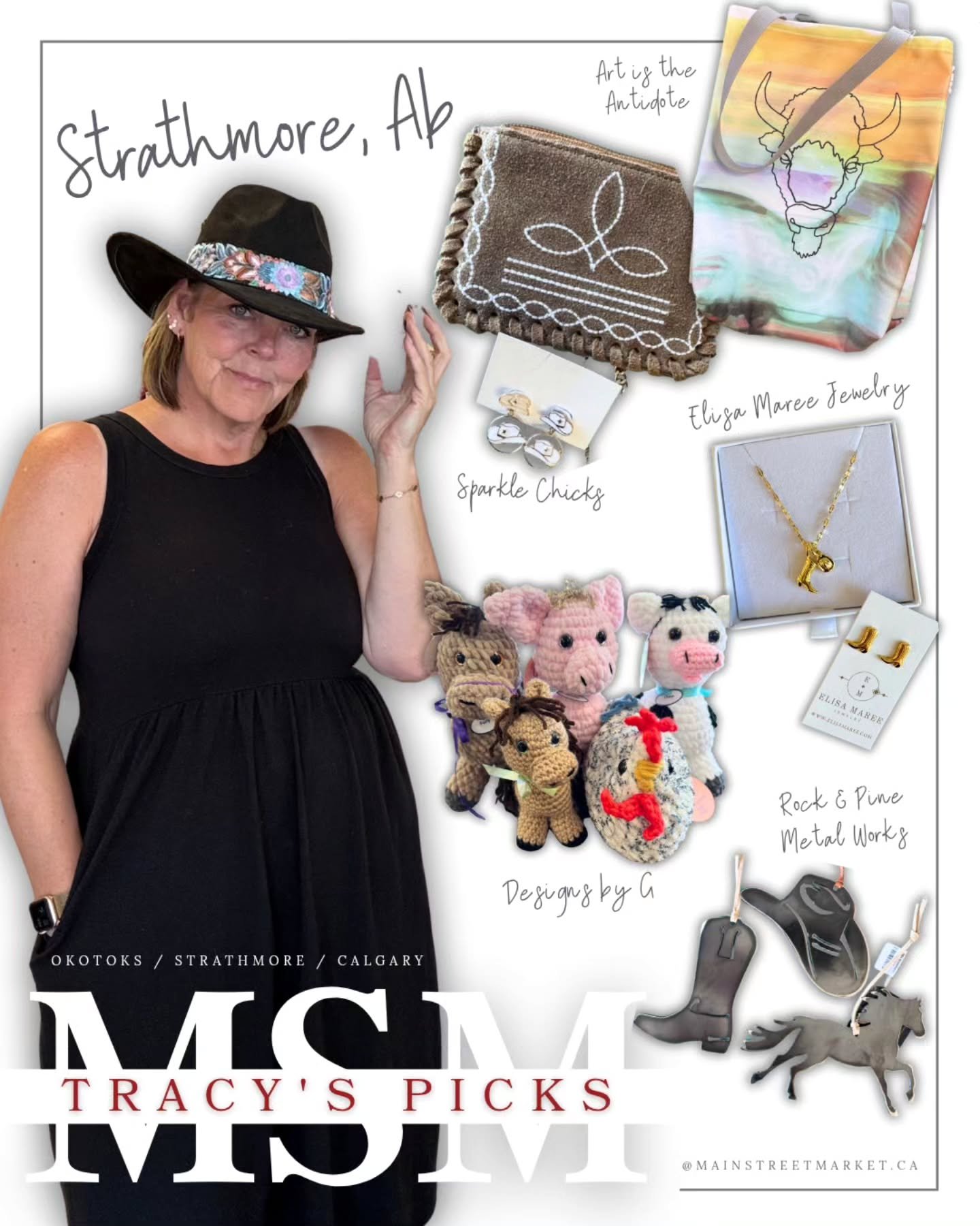 MSM Picks: Tracy’s Stampede Picks
If you’ve met Tracy, you know she’s got good taste and zero time for nonsense — so when she picks her faves, you pay attention.
With Stampede in full swing, she’s pulled together some