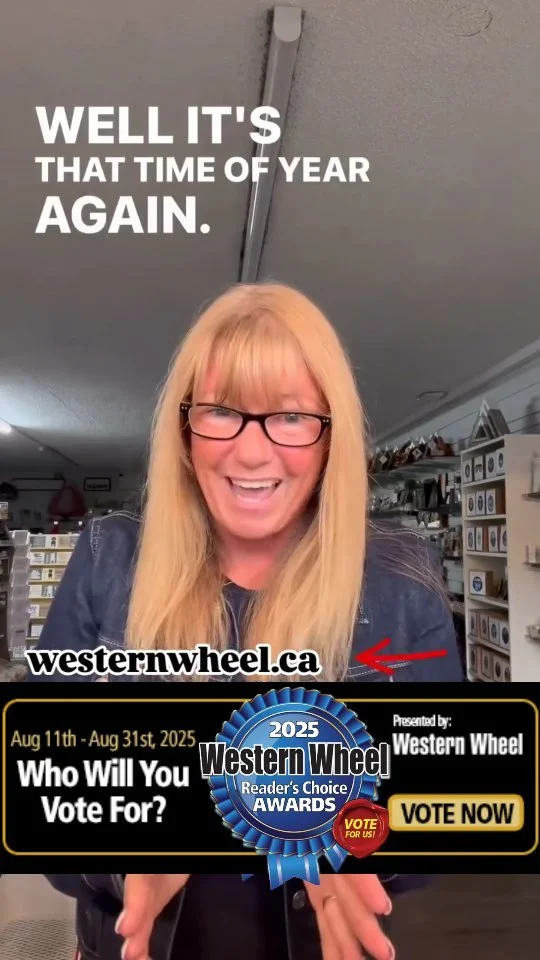 It's that time of year again, and we would love your support ❤️ Voting is open until August 31st 11:59pm
Head to @western.wheel website ( westernwheel.ca) and click on Reader Choice Awards. Head to BEST GIFT SHOP and select your favourite place to b