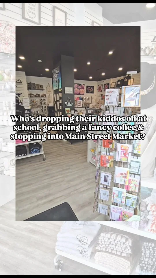 Yes ma’am… YOU ARE!!
Coffee, freedom, and a stroll through Main Street Market = perfection.
Okotoks • Strathmore • Calgary
@mainstreetmarket.ca
#MainStreetMarketCa #albertamakers #shoplocalalberta #backtoschool #backstreetbo
