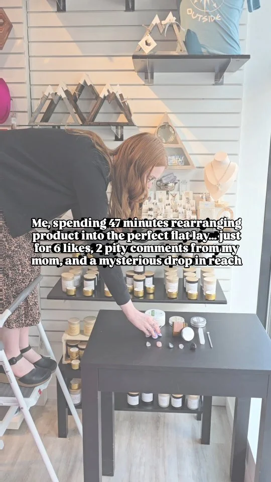 This reality hits hard. Just a small biz trying to tell the world how awesome our sh*t is… one overly staged flat lay at a time. @mainstreetmarket.ca
#ShopLocal #SmallBizStruggles #FlatLayLife #SupportLocal #MadeInAlberta #GiftShopVibes #Mai