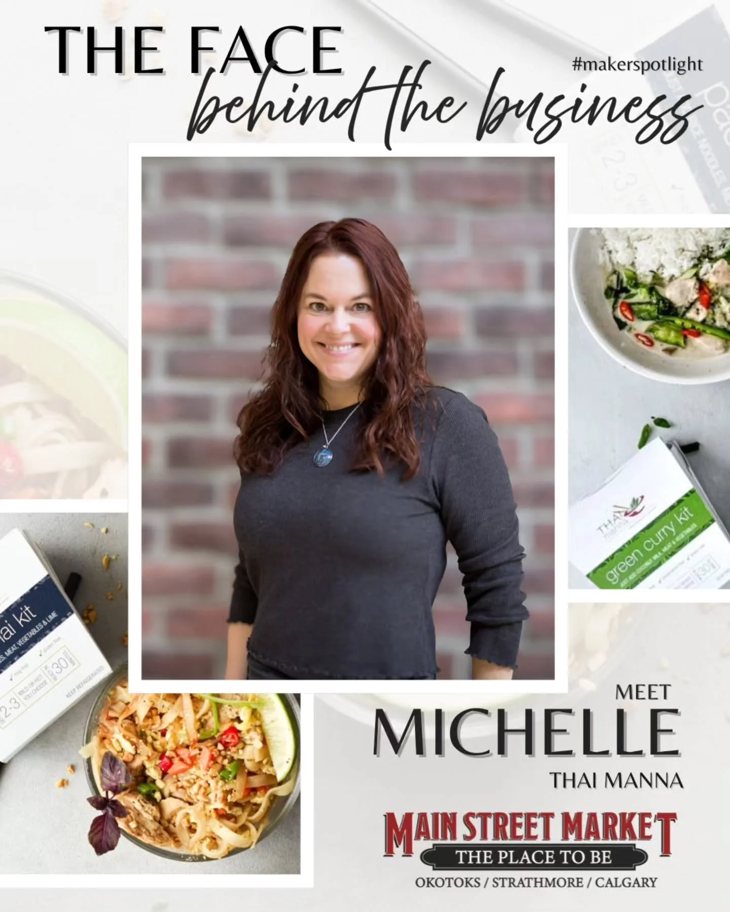 The Face Behind the Business: Thai Manna

Meet Michelle, the founder and creative cook behind @thaimanna .. the home of delicious Thai Curry Kits made right here in Alberta.

Michelle&rsquo;s story began halfway around the world in Thailand, where sh