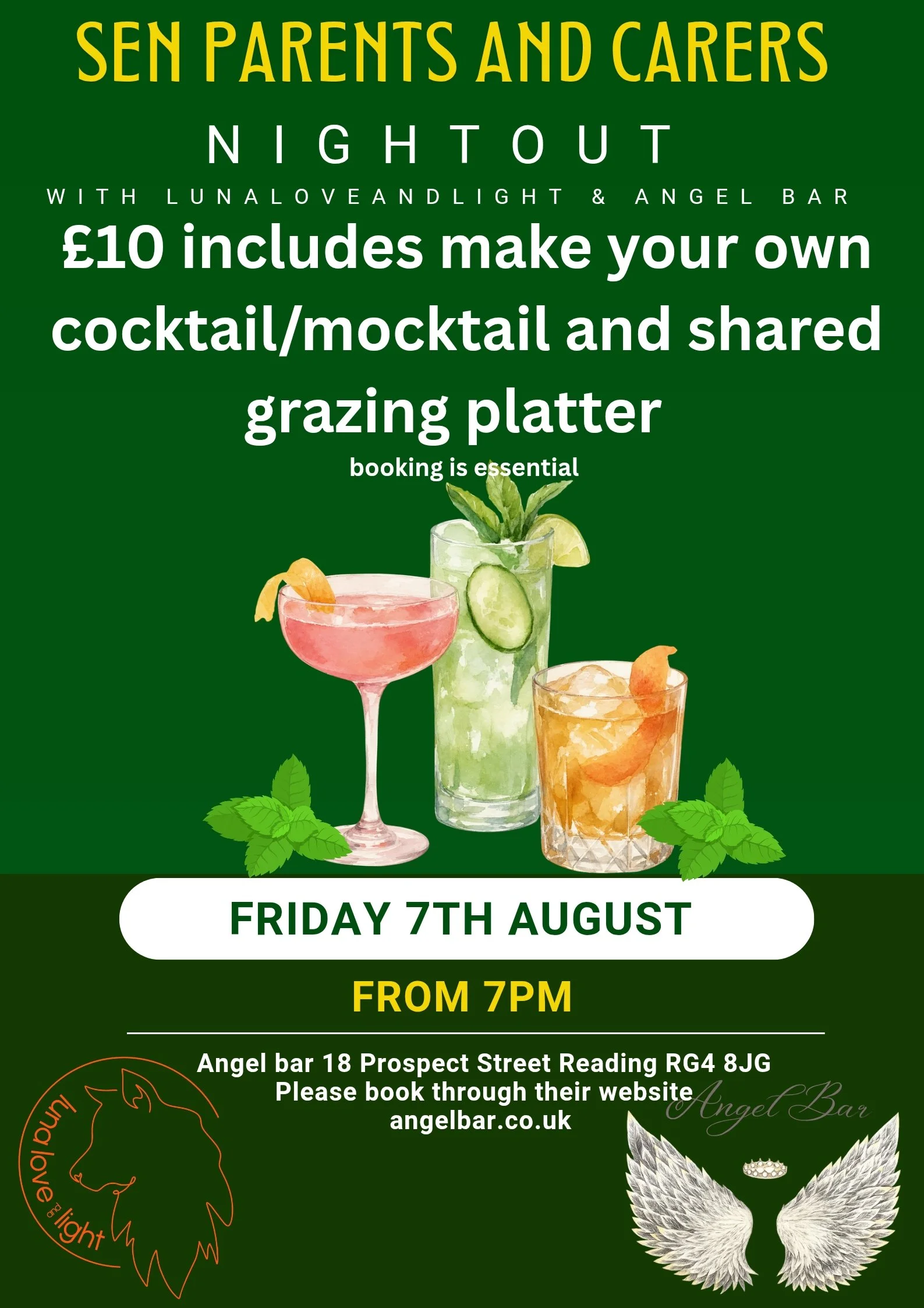 Sen parents and carers nights out