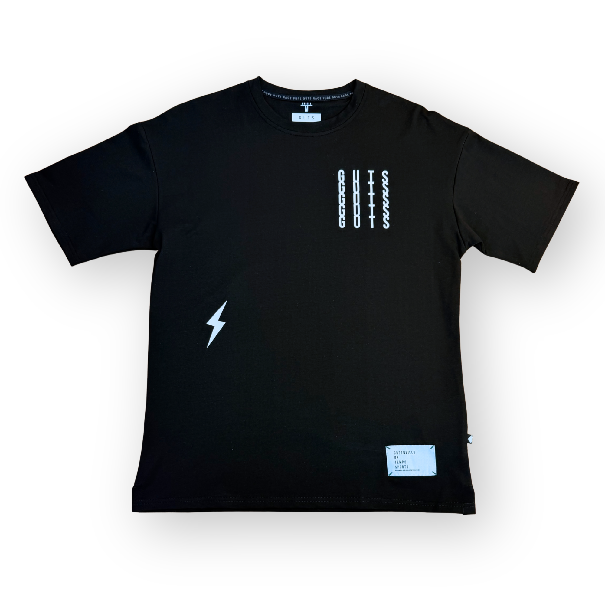 WATERFALL Boxy Tee - Unisex Black