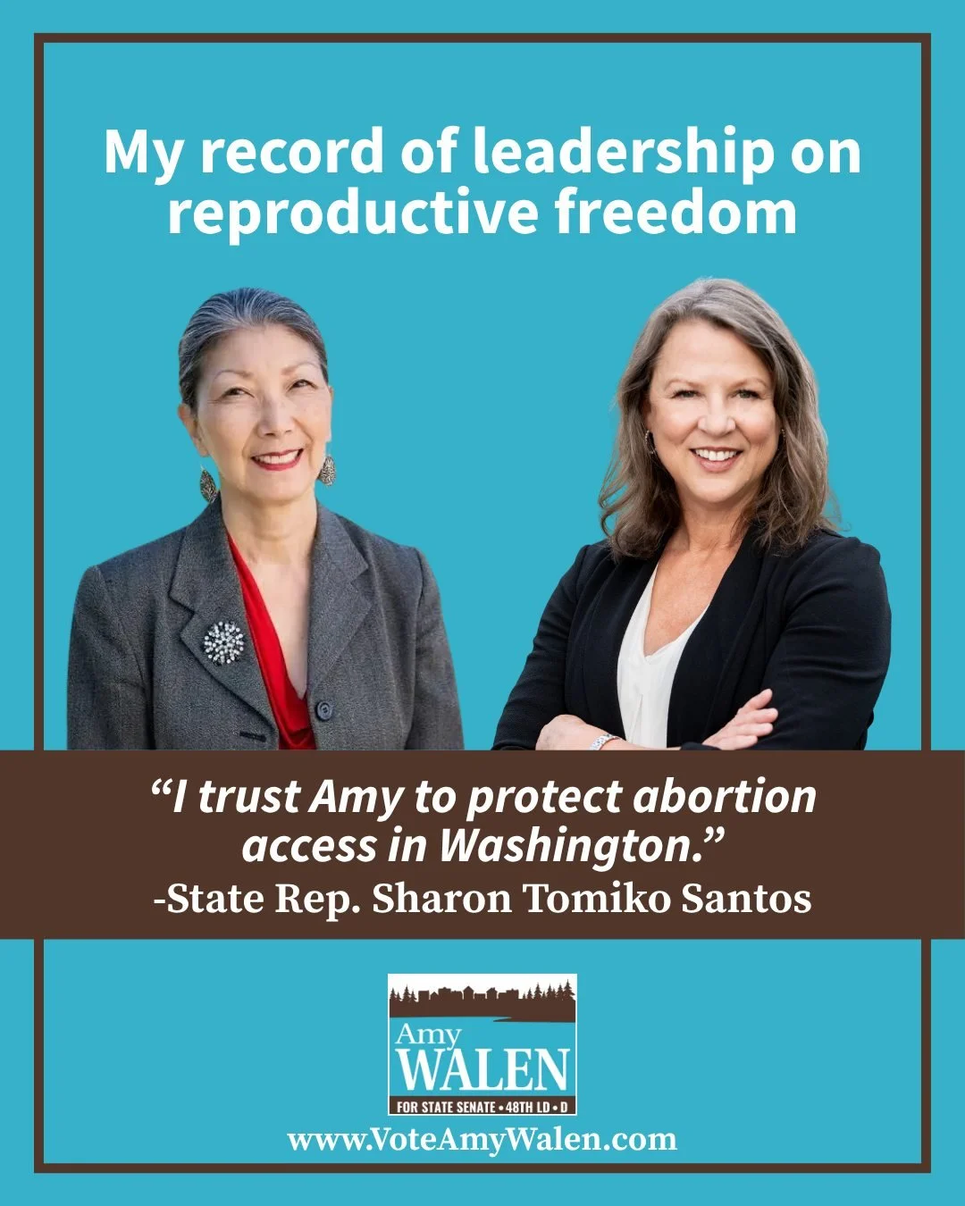Healthy communities start with protecting fundamental rights, and that includes the right to make personal healthcare decisions. Access to safe, legal reproductive healthcare is essential to the health and freedom of every Washingtonian.

Throughout 