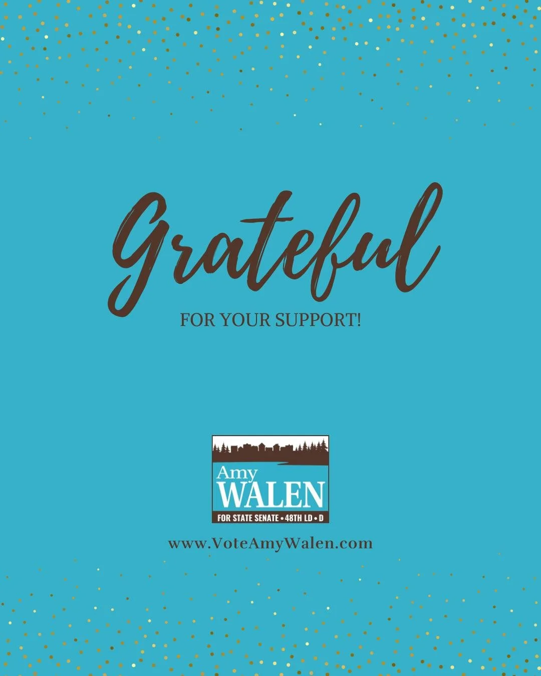 Unfortunately, this election didn&rsquo;t go our way. But I&rsquo;m proud of the campaign I ran and am so grateful for the support from all of you! 

I&rsquo;ve spent the past 15 years serving this community&mdash;as a Kirkland City Councilmember, Ma