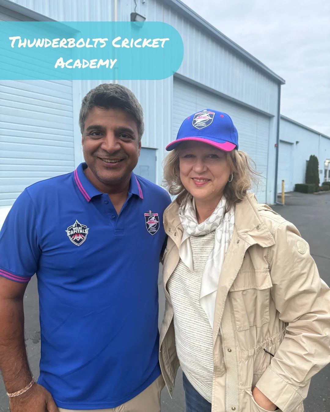 I had the opportunity to visit the Thunderbolts Cricket Academy in Redmond with my friend Vijay and learn more about the work they&rsquo;re doing to grow the sport in our community.

The academy is building opportunities for kids ages 5 and up to lea