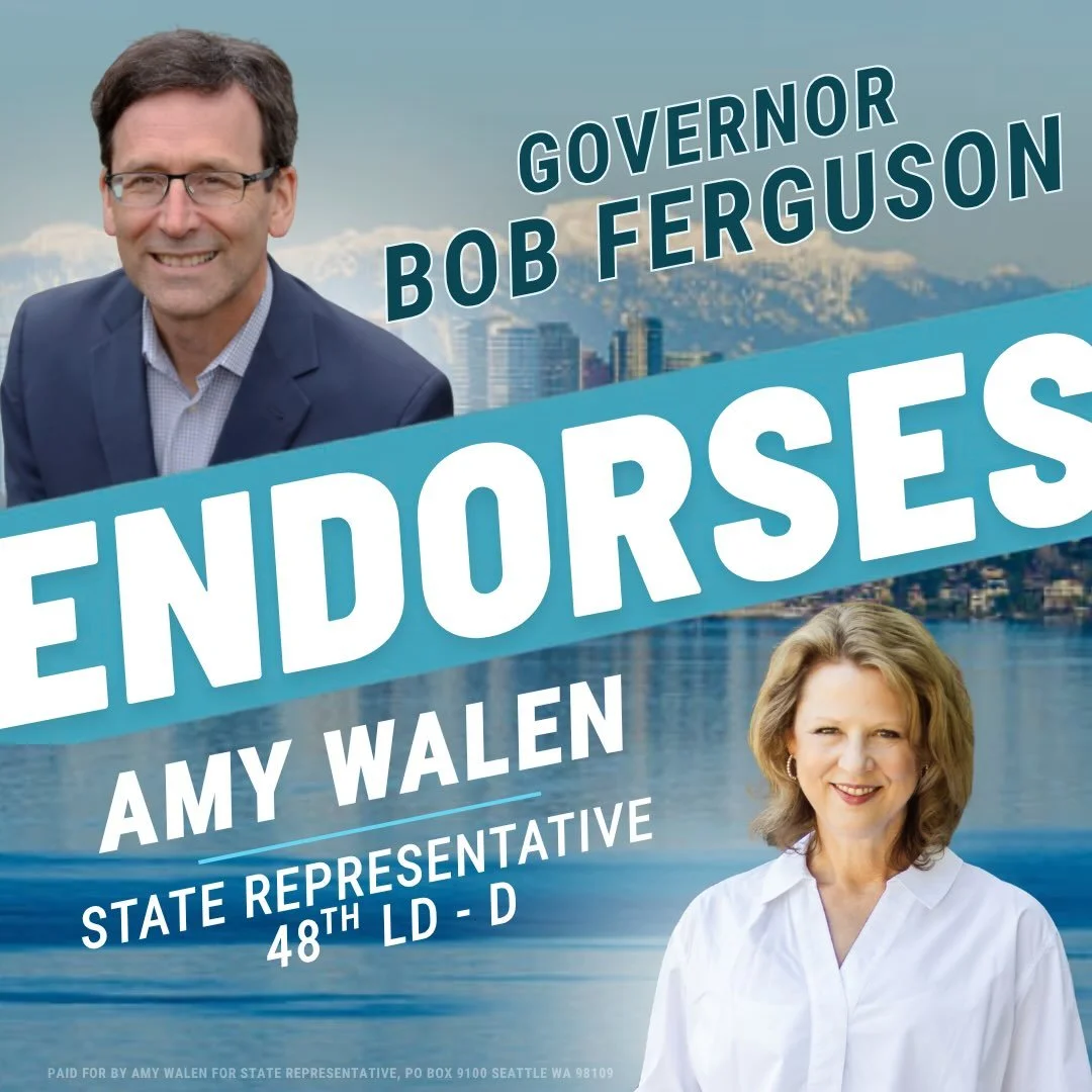 Honored to be endorsed by Governor Bob Ferguson. @bobferguson4wa 

Governor Ferguson understands the importance of supporting small businesses, strengthening our local economy, and keeping our communities safe. I&rsquo;m grateful for his support and 