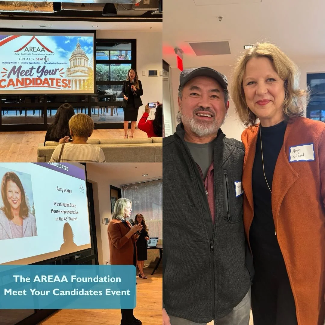 Thank you to @areaagreaterseattle for hosting such a great event last night! I was grateful for the opportunity to speak about my candidacy, connect with community members, and have meaningful conversations about the issues shaping our communities.

