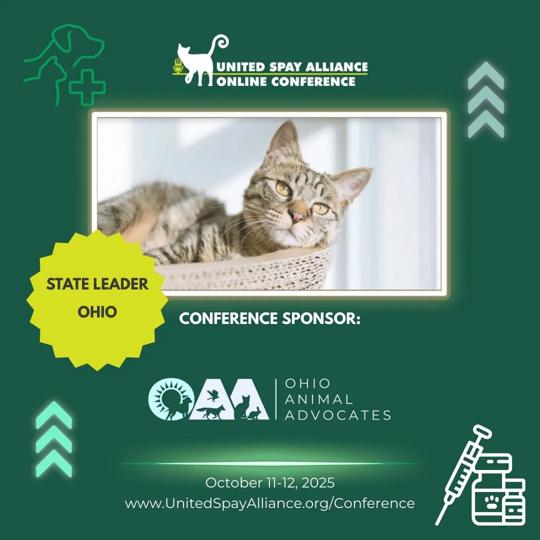 We&rsquo;re proud to sponsor the 2025 United Spay Alliance Online Conference 🐾✨
Join us October 11&ndash;12 for two full days of learning, networking, and inspiration from leaders in the spay/neuter movement. Together, we can make affordable, access