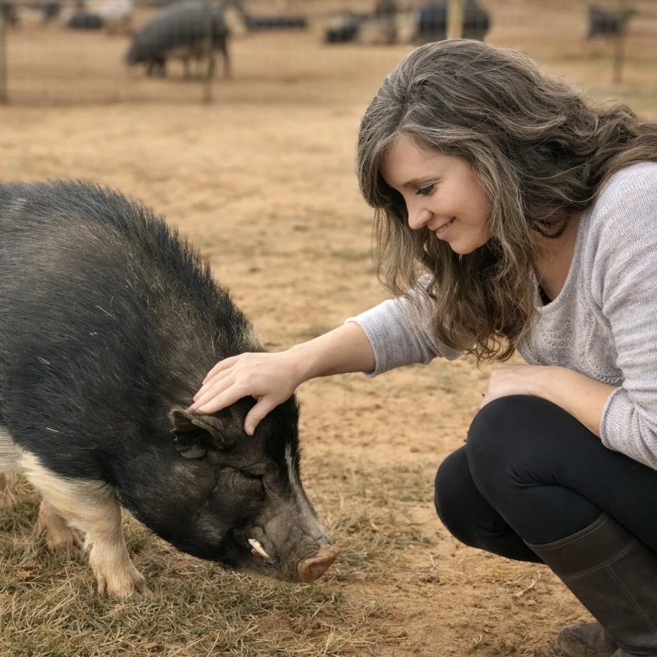Megan Moon with Pig.jpeg