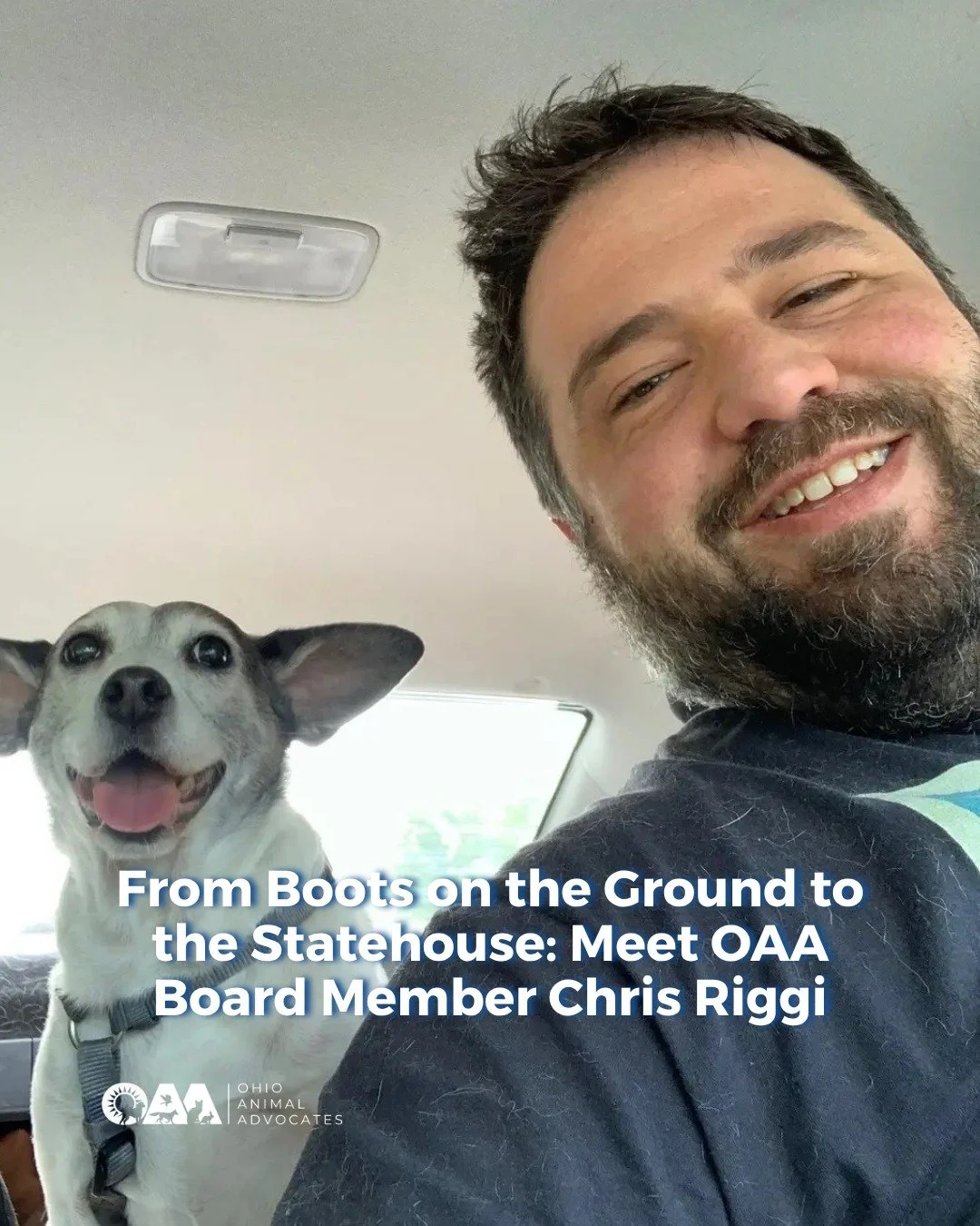 From rescuing cats on the streets of Akron to advocating for stronger laws across Ohio, meet OAA board member Chris Riggi 🐾

Chris combines hands-on TNVR work with a legal background to create real, lasting change for animals. From tackling communit